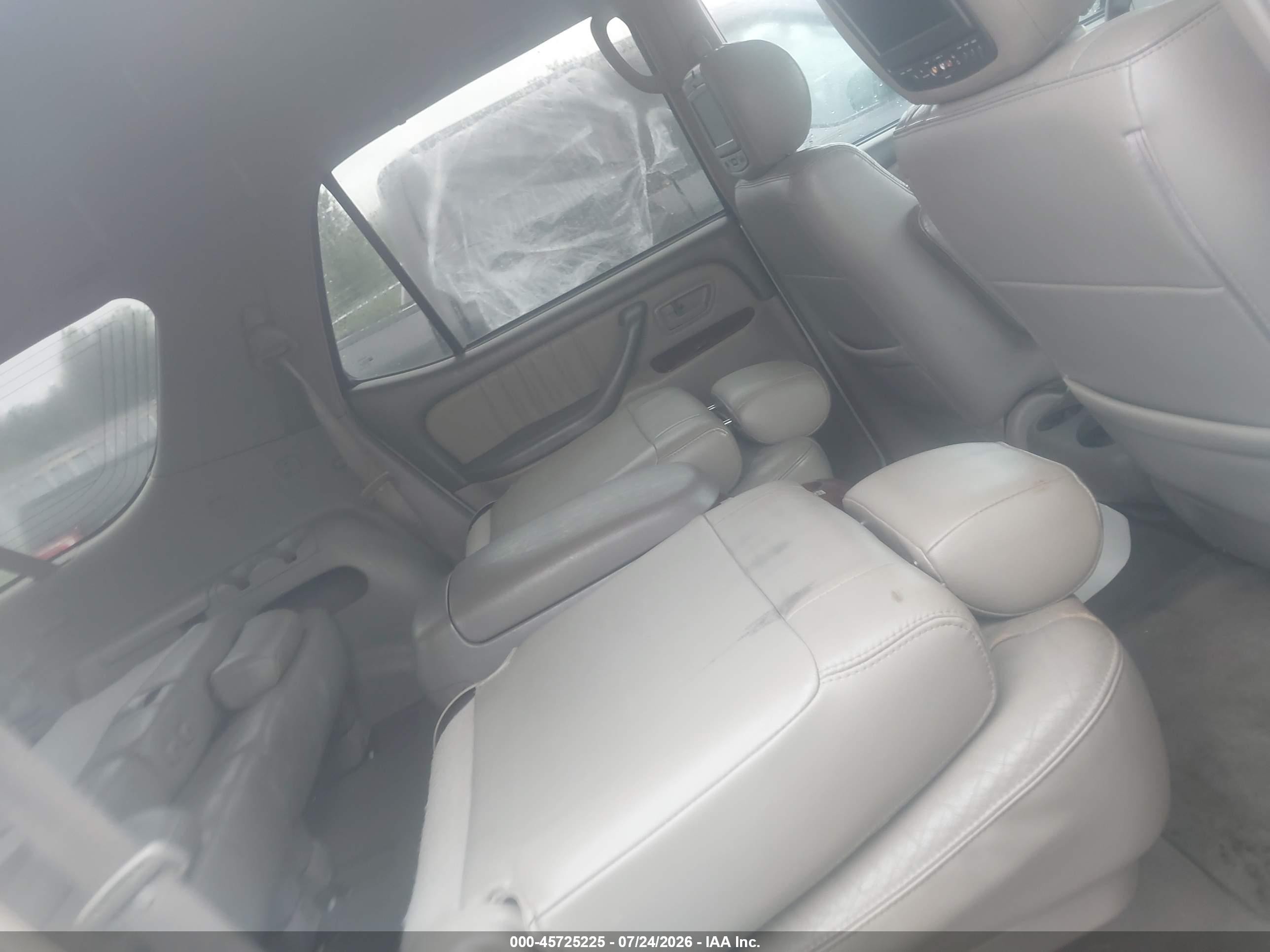 2006 Toyota Sequoia Limited V8 Белый vin: 5TDBT48A86S269972
