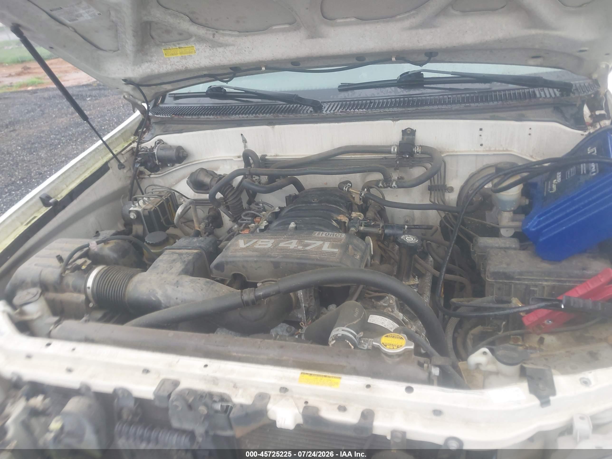 2006 Toyota Sequoia Limited V8 Белый vin: 5TDBT48A86S269972