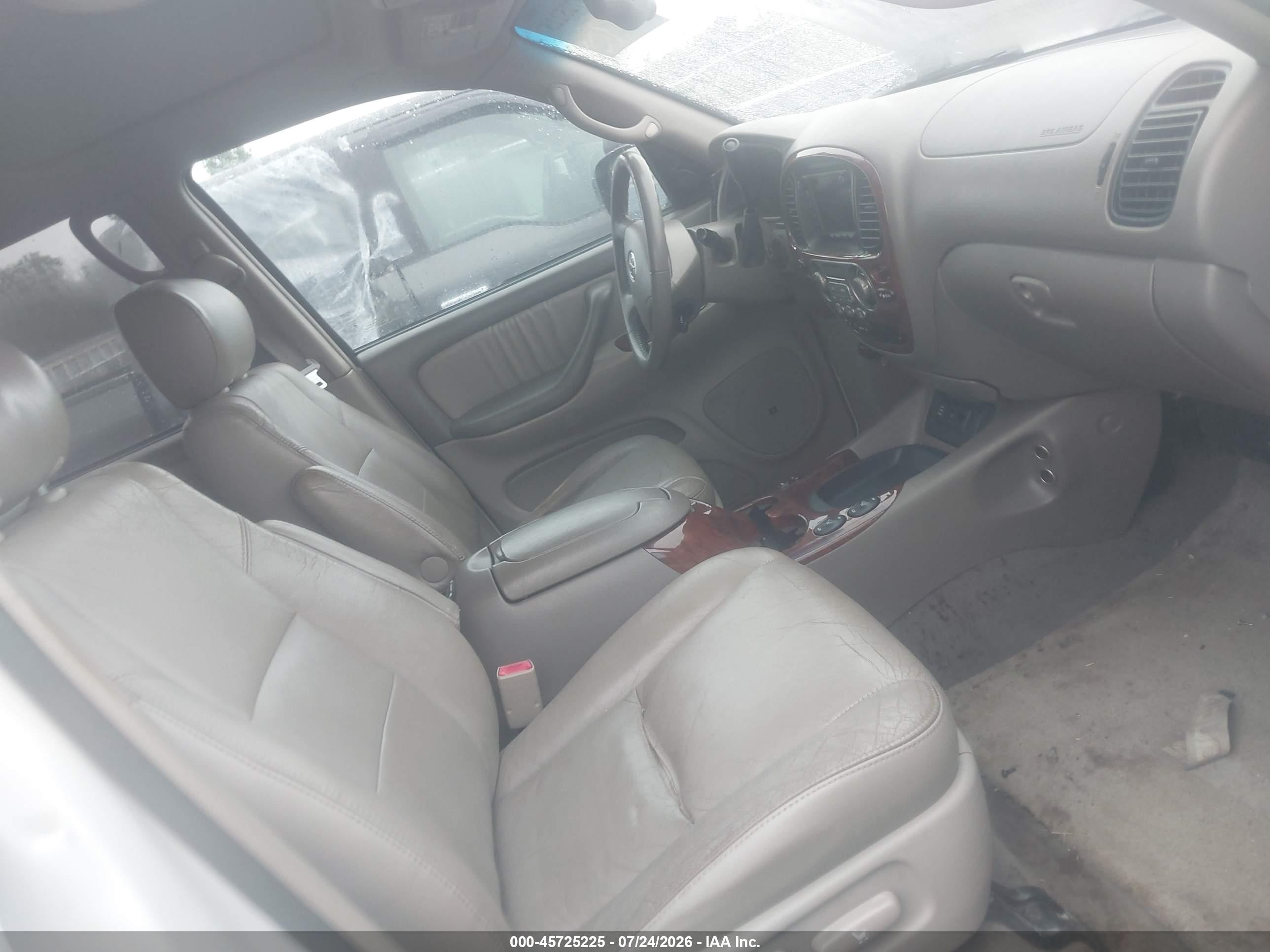 2006 Toyota Sequoia Limited V8 Белый vin: 5TDBT48A86S269972
