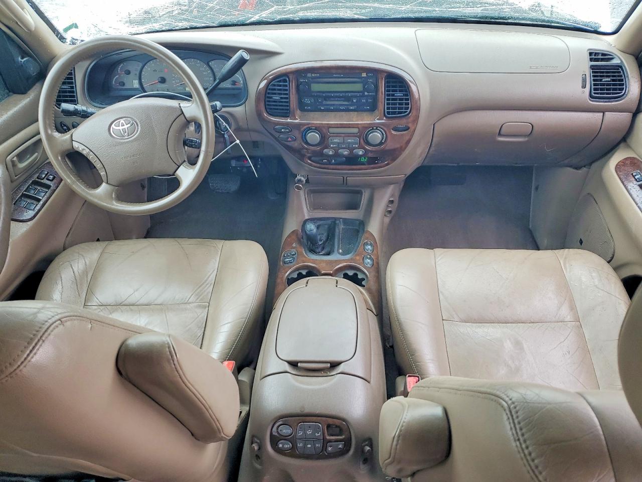 2003 Toyota Sequoia Limited White vin: 5TDBT48A93S181847