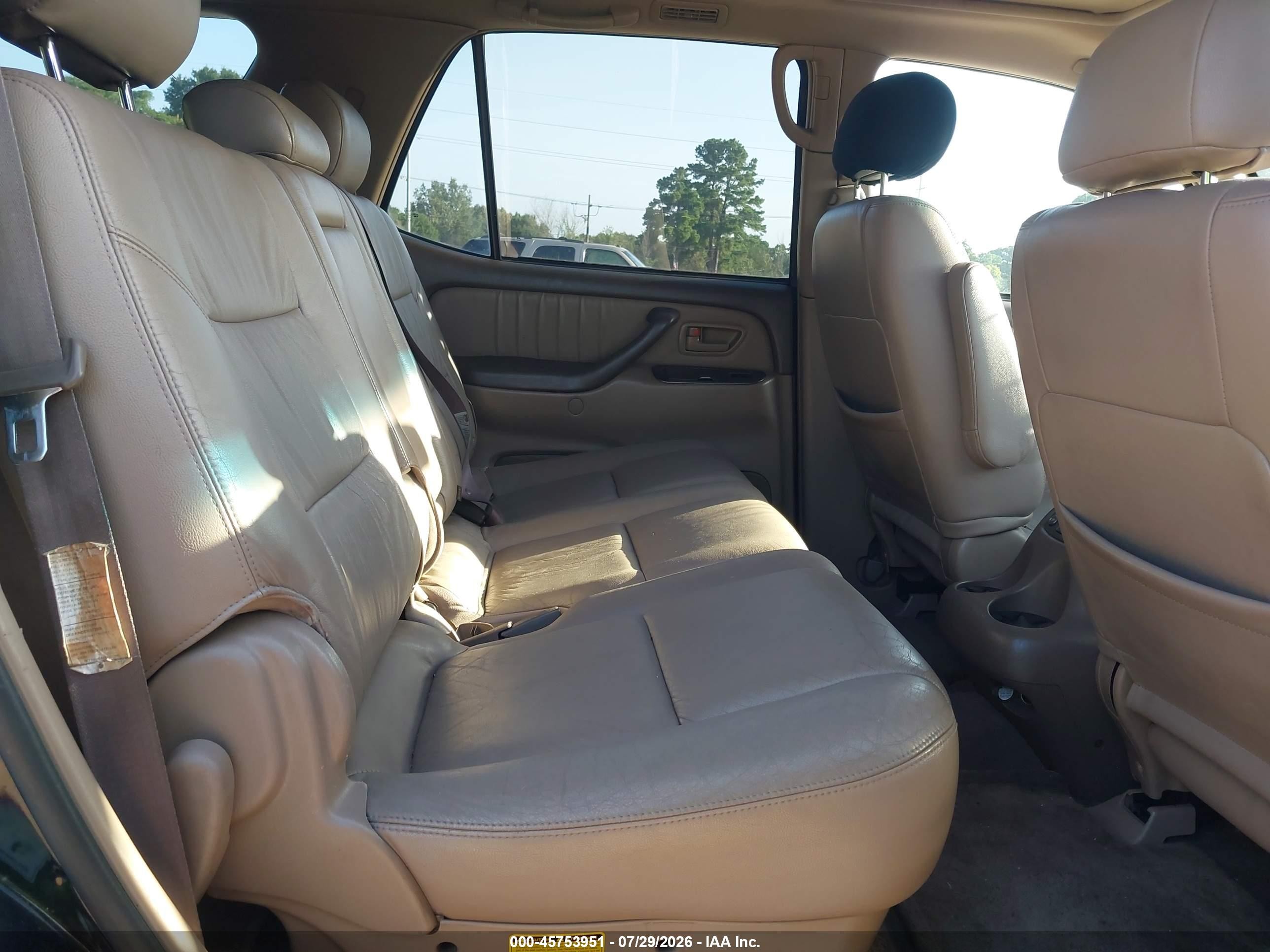 2004 Toyota Sequoia Limited V8 Черный vin: 5TDBT48A94S226867