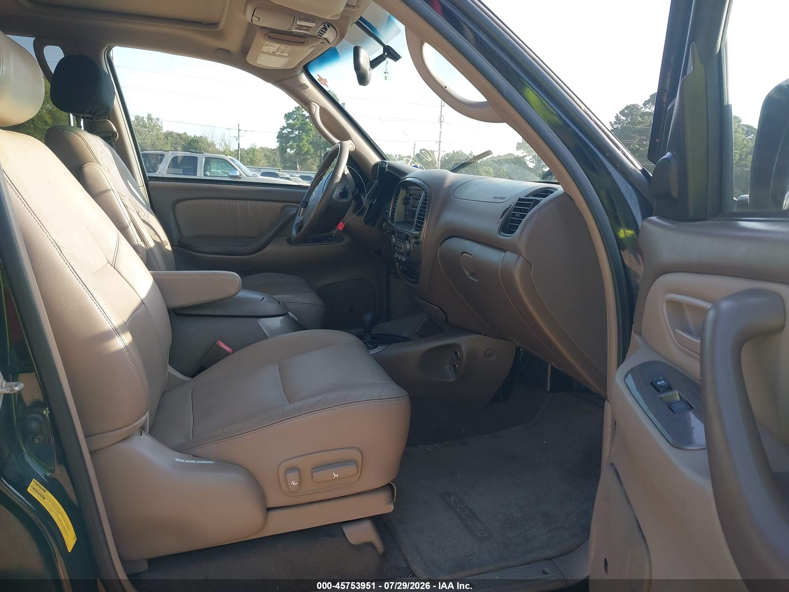 2004 Toyota Sequoia Limited V8 Черный vin: 5TDBT48A94S226867