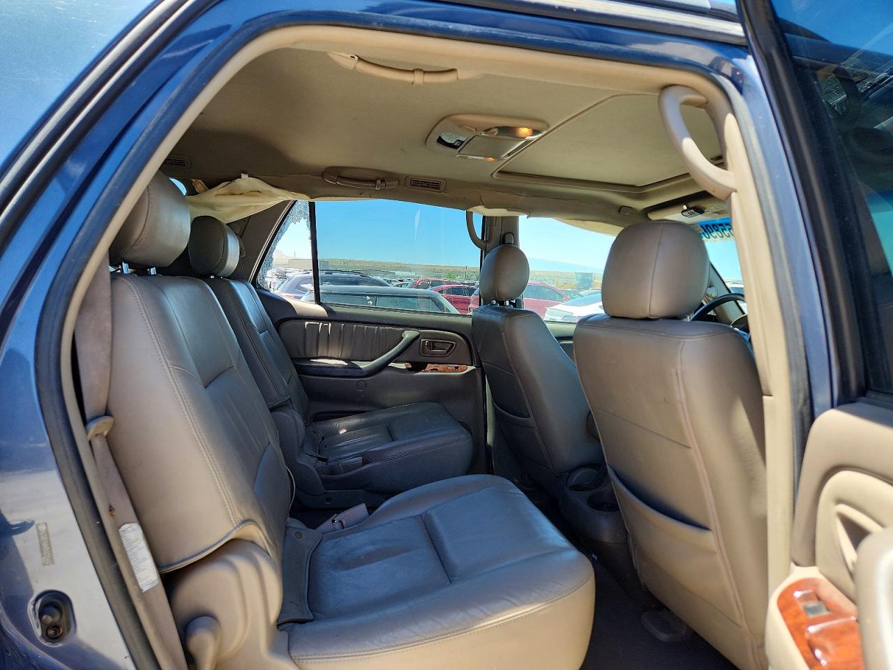 2005 Toyota Sequoia Limited Teal vin: 5TDBT48A95S235442
