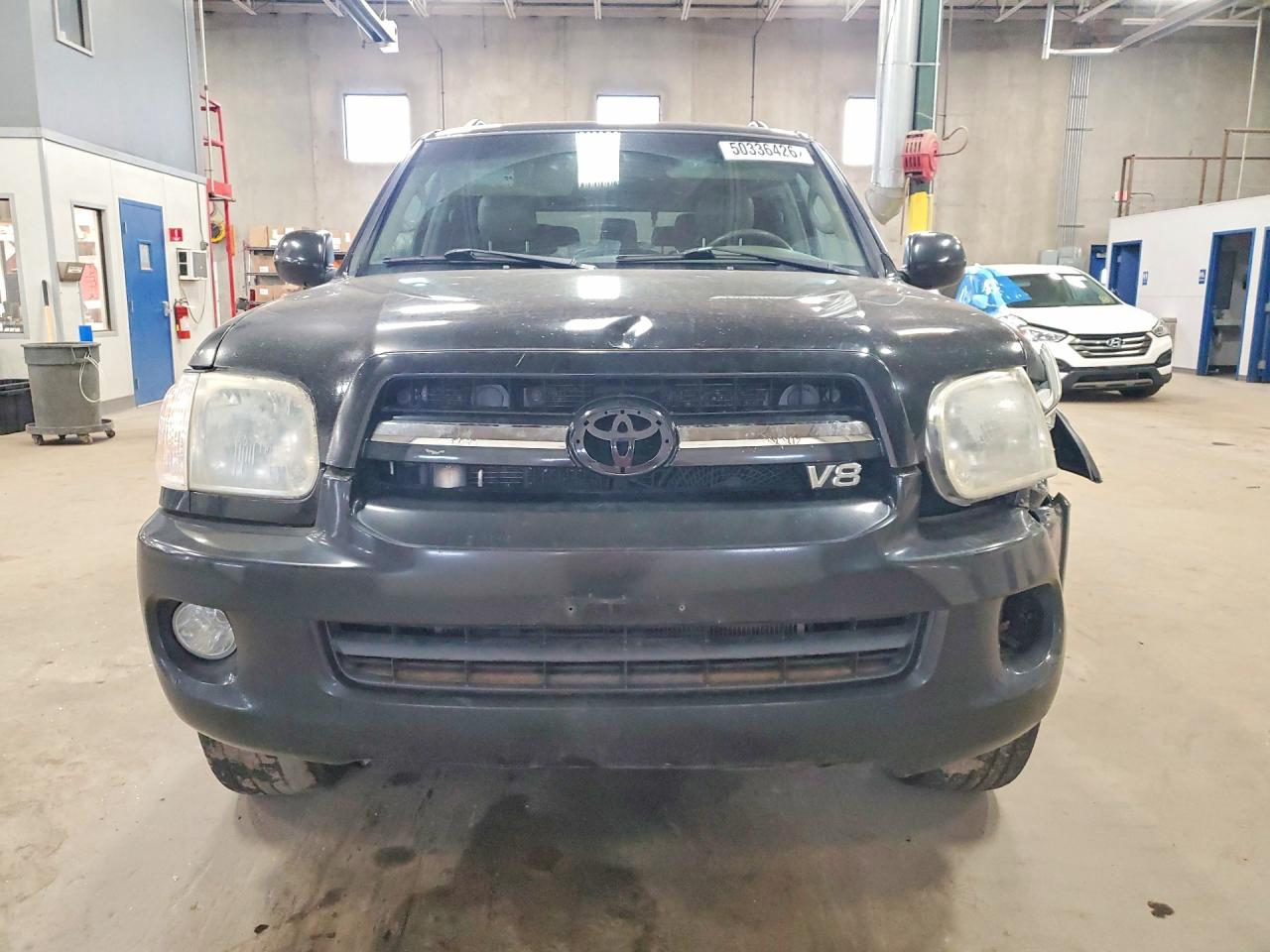 2005 Toyota Sequoia Limited Black vin: 5TDBT48A95S236414