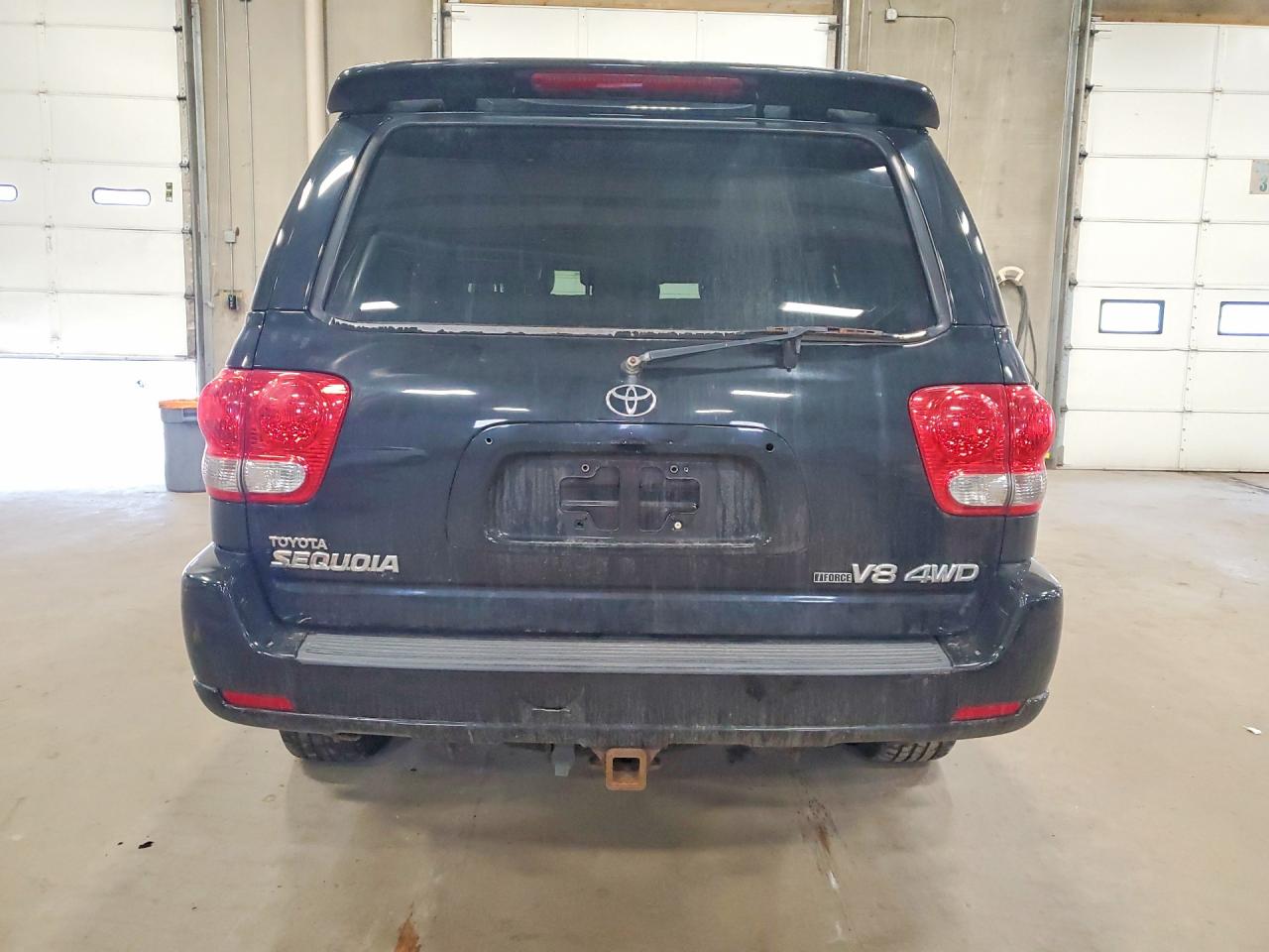 2005 Toyota Sequoia Limited Black vin: 5TDBT48A95S236414
