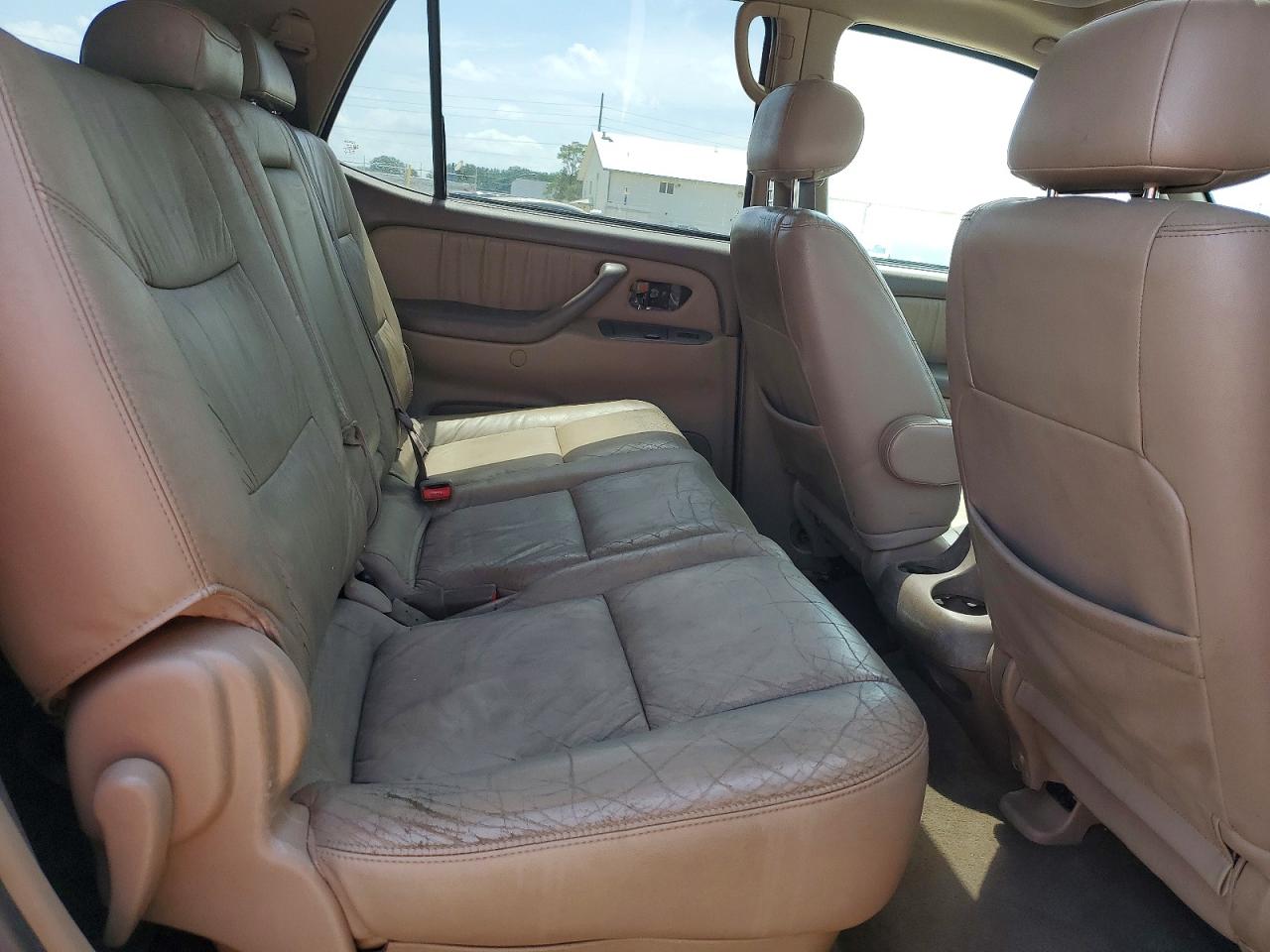 2003 Toyota Sequoia Limited Black vin: 5TDBT48AX3S153636