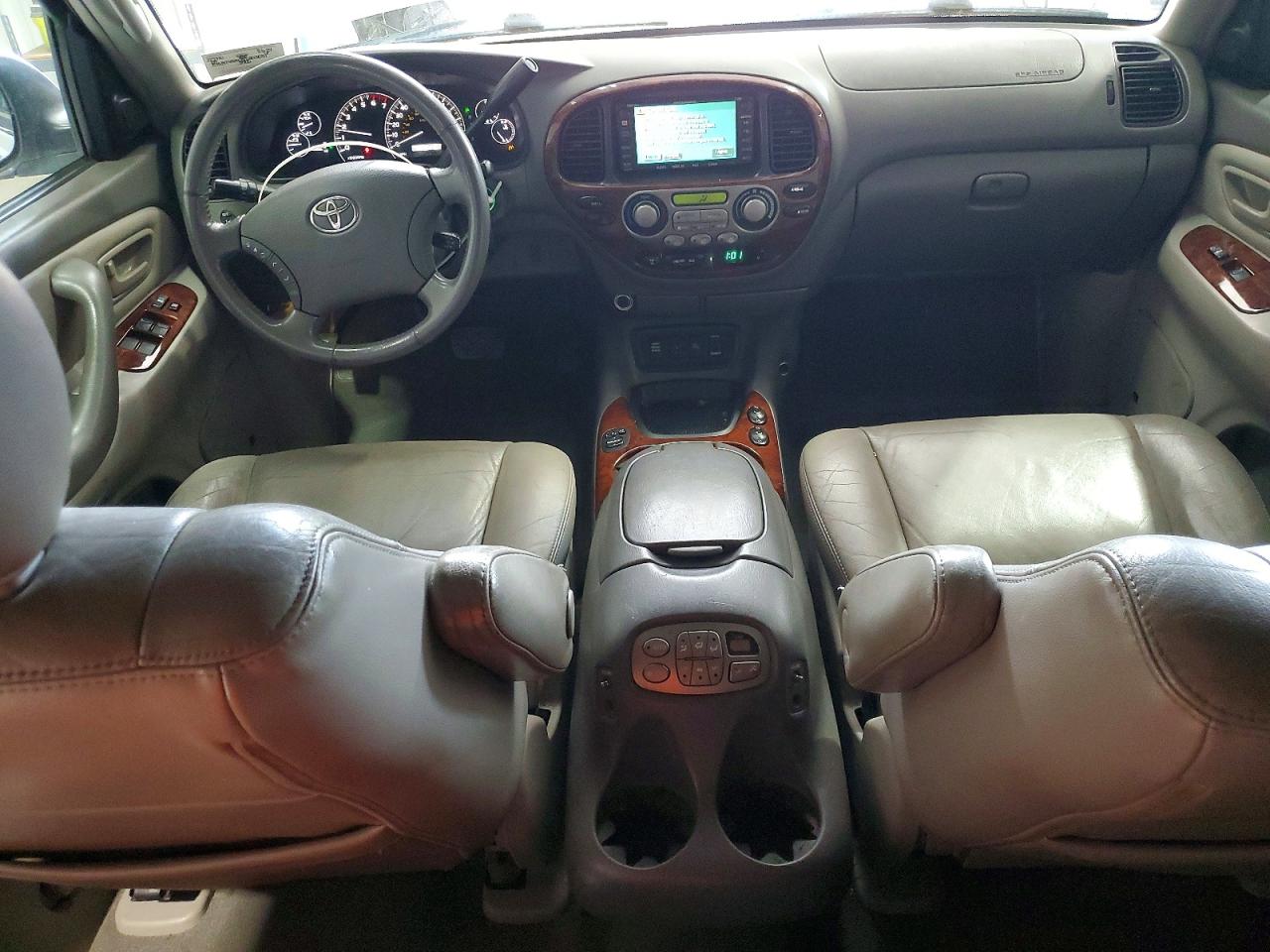 2005 Toyota Sequoia Limited White vin: 5TDBT48AX5S243081