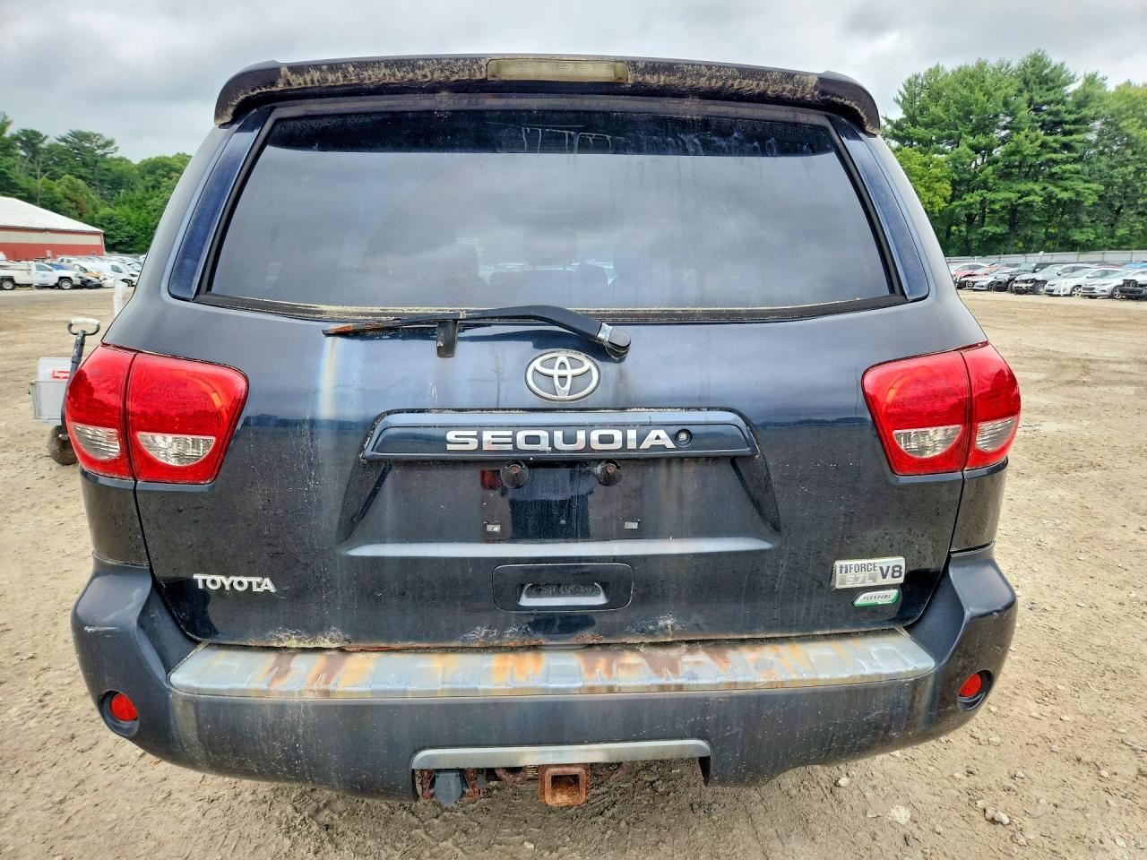2010 Toyota Sequoia Sr5 Синий vin: 5TDBW5G14AS029048