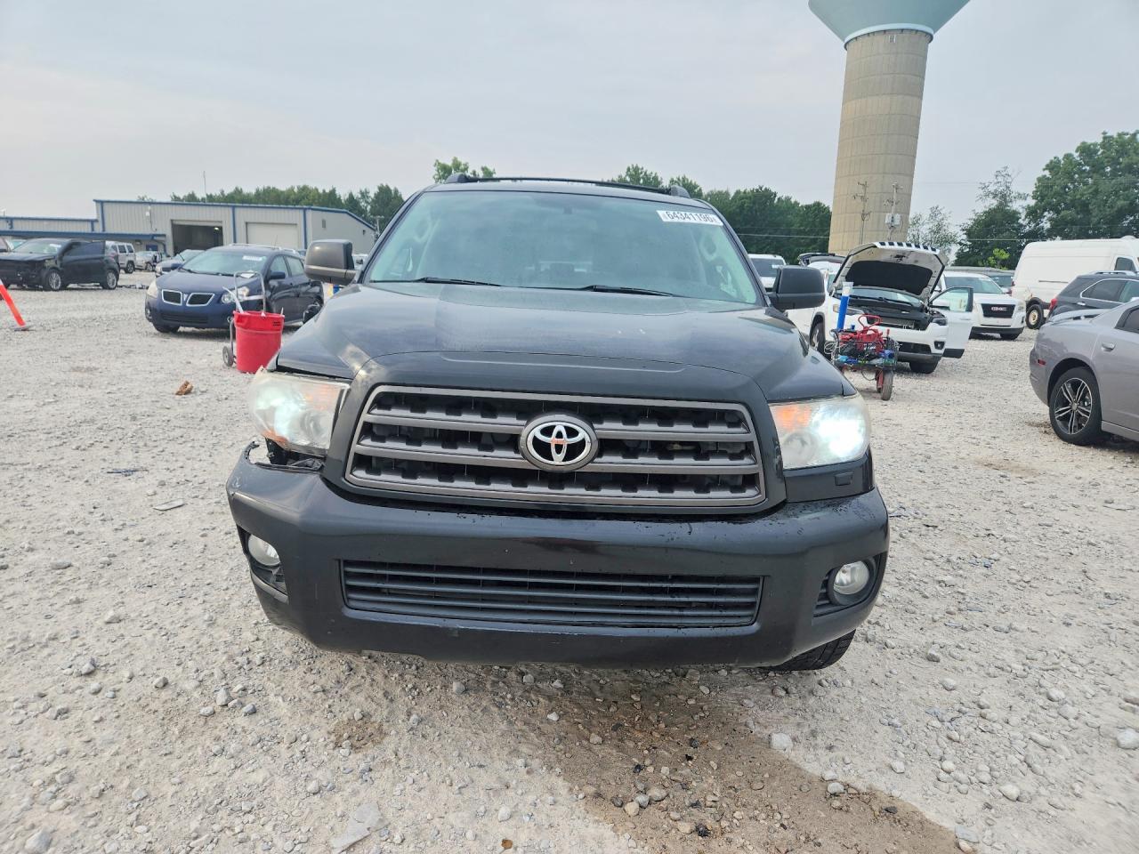 2012 Toyota Sequoia Sr5 Black vin: 5TDBW5G14CS058780