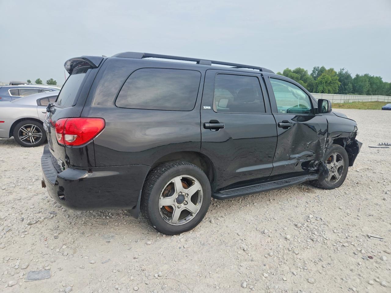 2012 Toyota Sequoia Sr5 Black vin: 5TDBW5G14CS058780
