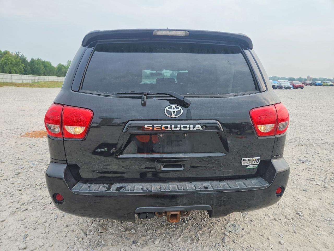 2012 Toyota Sequoia Sr5 Black vin: 5TDBW5G14CS058780