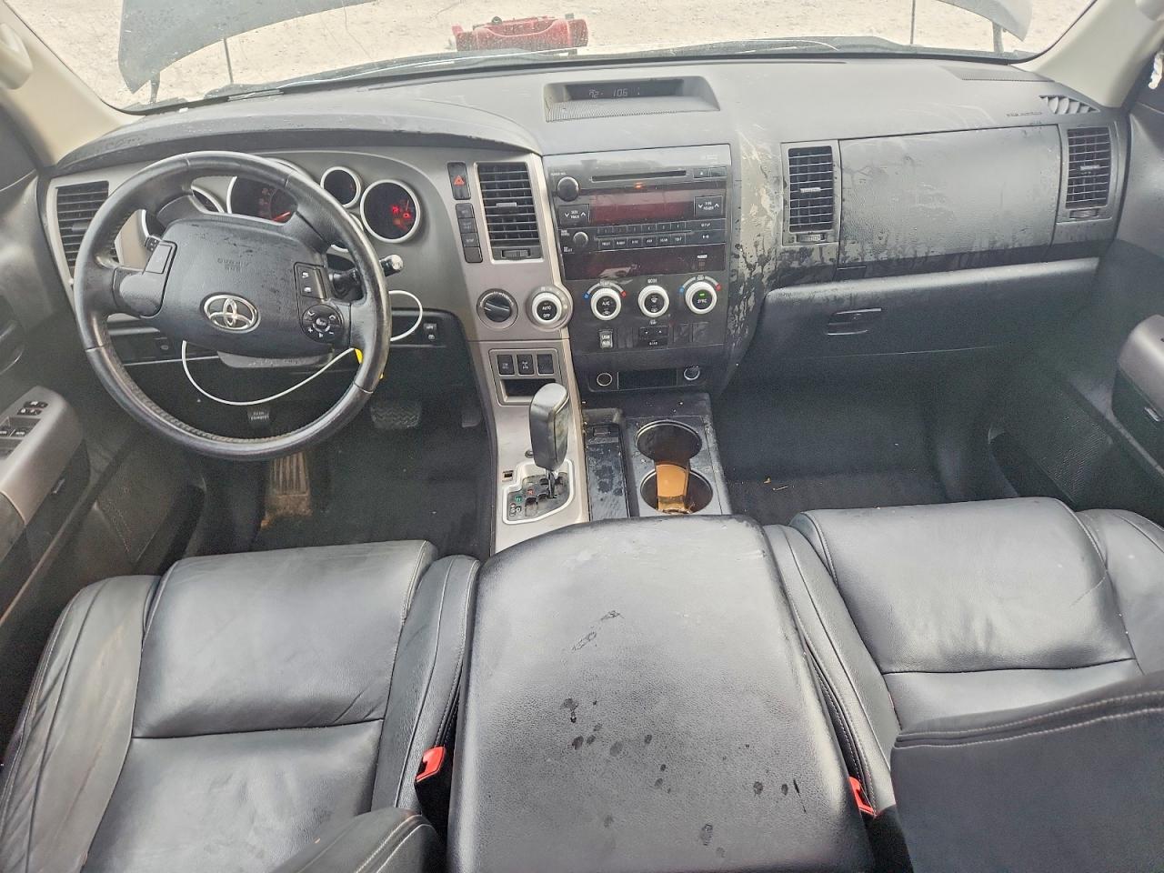 2012 Toyota Sequoia Sr5 Black vin: 5TDBW5G14CS058780
