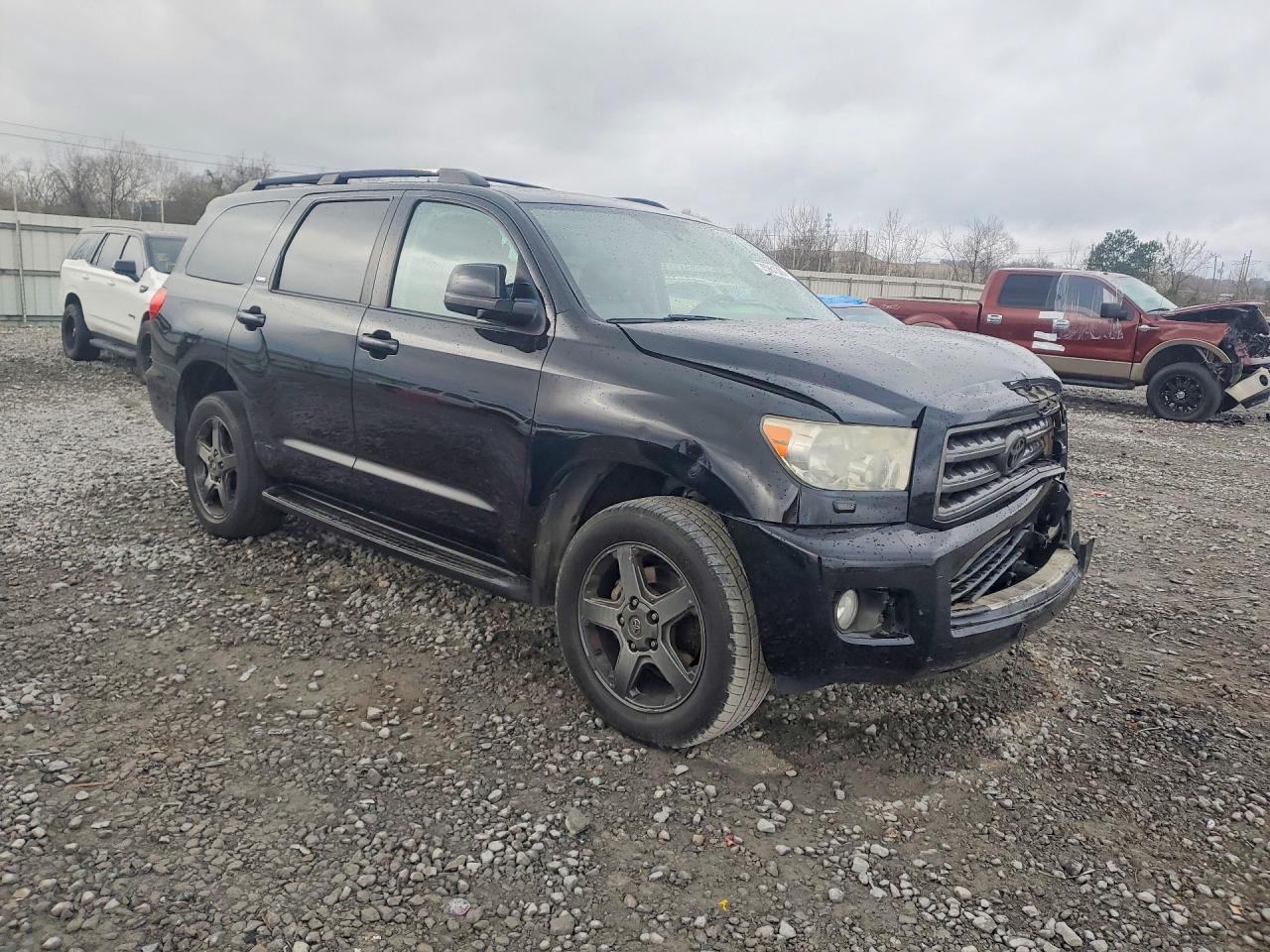 2015 Toyota Sequoia Sr5 Black vin: 5TDBW5G14FS124278