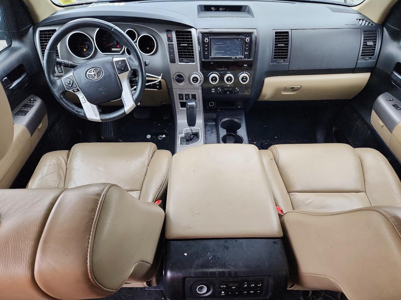 2015 Toyota Sequoia Sr5 Black vin: 5TDBY5G10FS111974