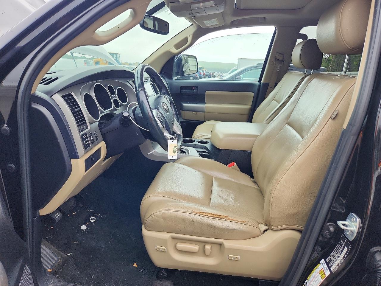 2015 Toyota Sequoia Sr5 Black vin: 5TDBY5G10FS111974