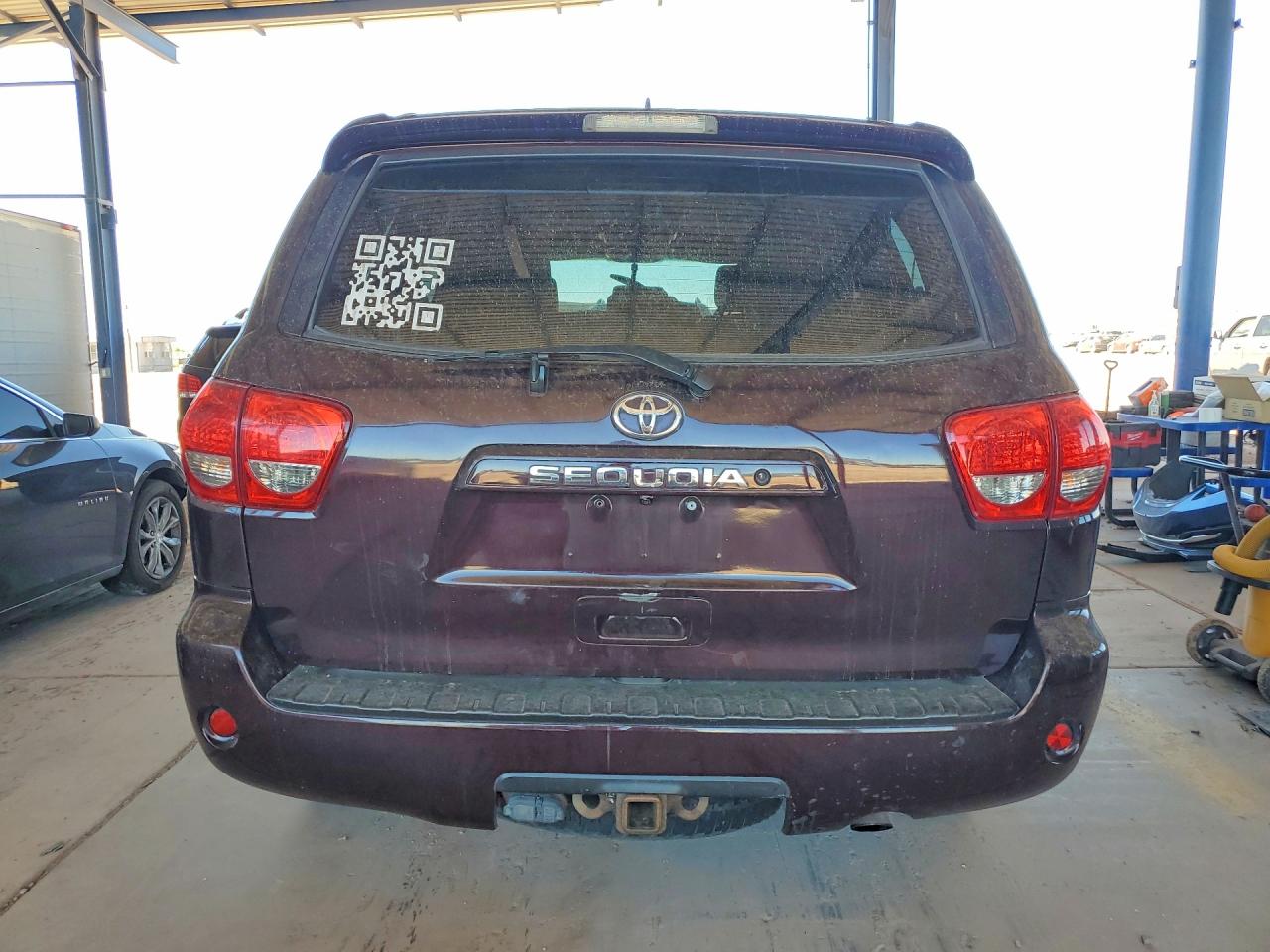 2013 Toyota Sequoia Sr5 Maroon vin: 5TDBY5G14DS075025