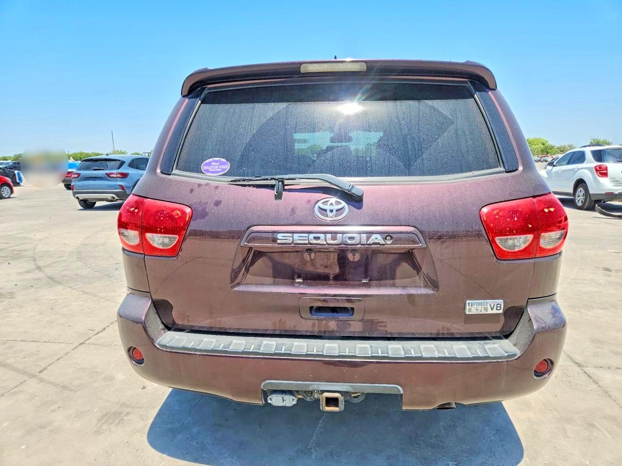 2015 Toyota Sequoia Sr5 Maroon vin: 5TDBY5G18FS112290