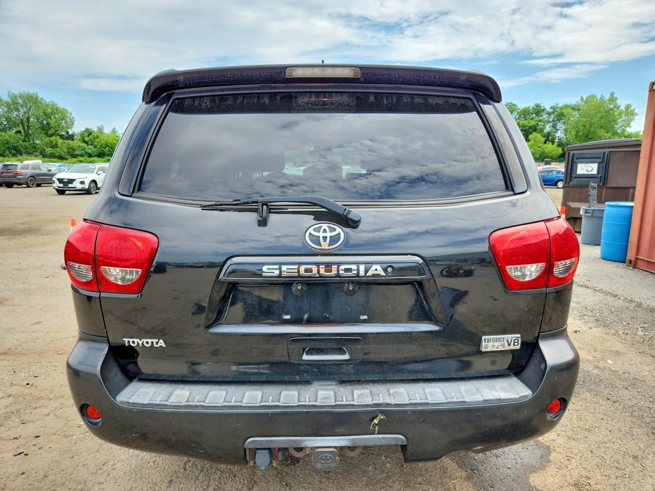 2010 Toyota Sequoia Sr5 Black vin: 5TDBY5G1XAS027105