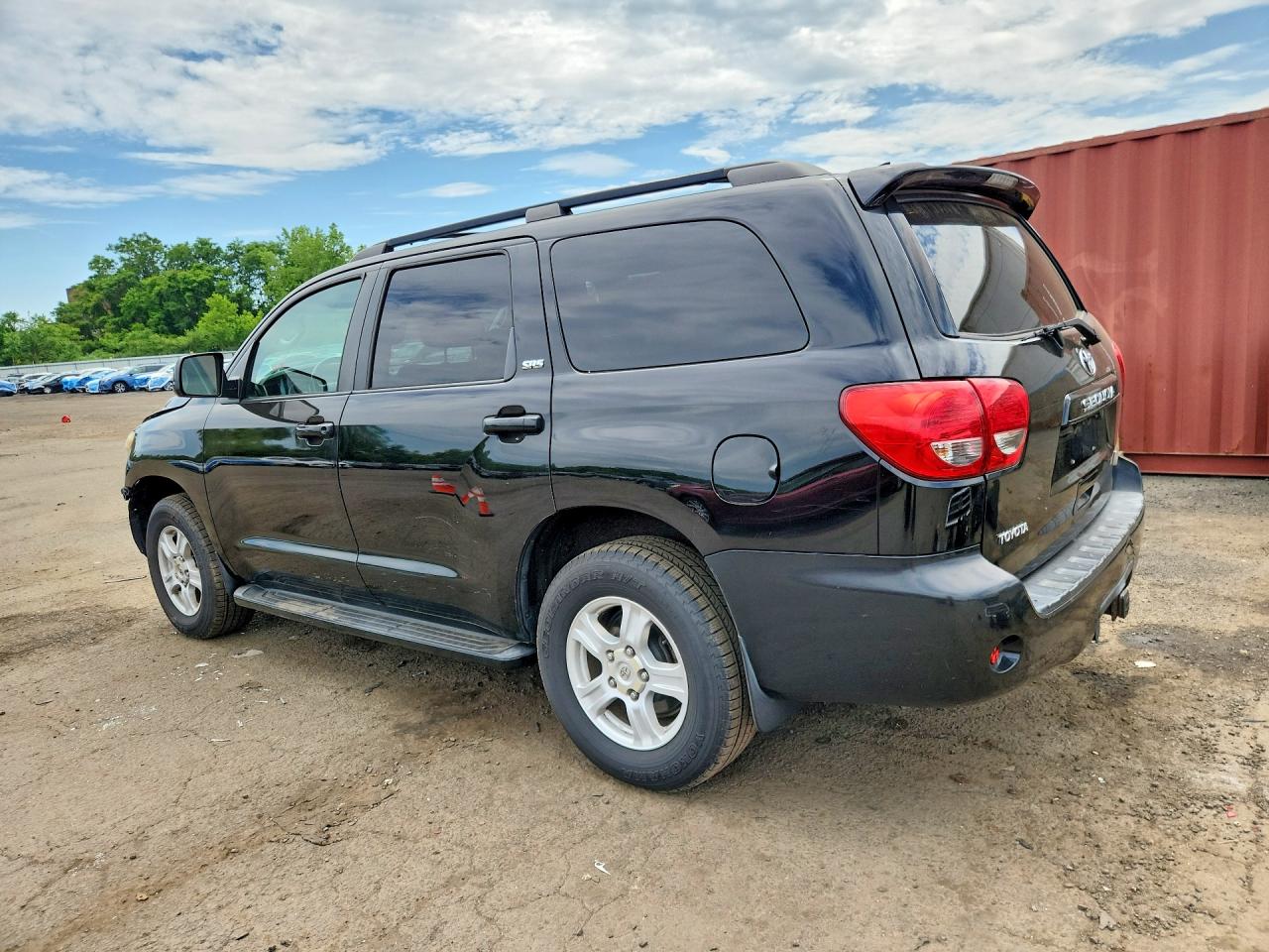 2010 Toyota Sequoia Sr5 Black vin: 5TDBY5G1XAS027105