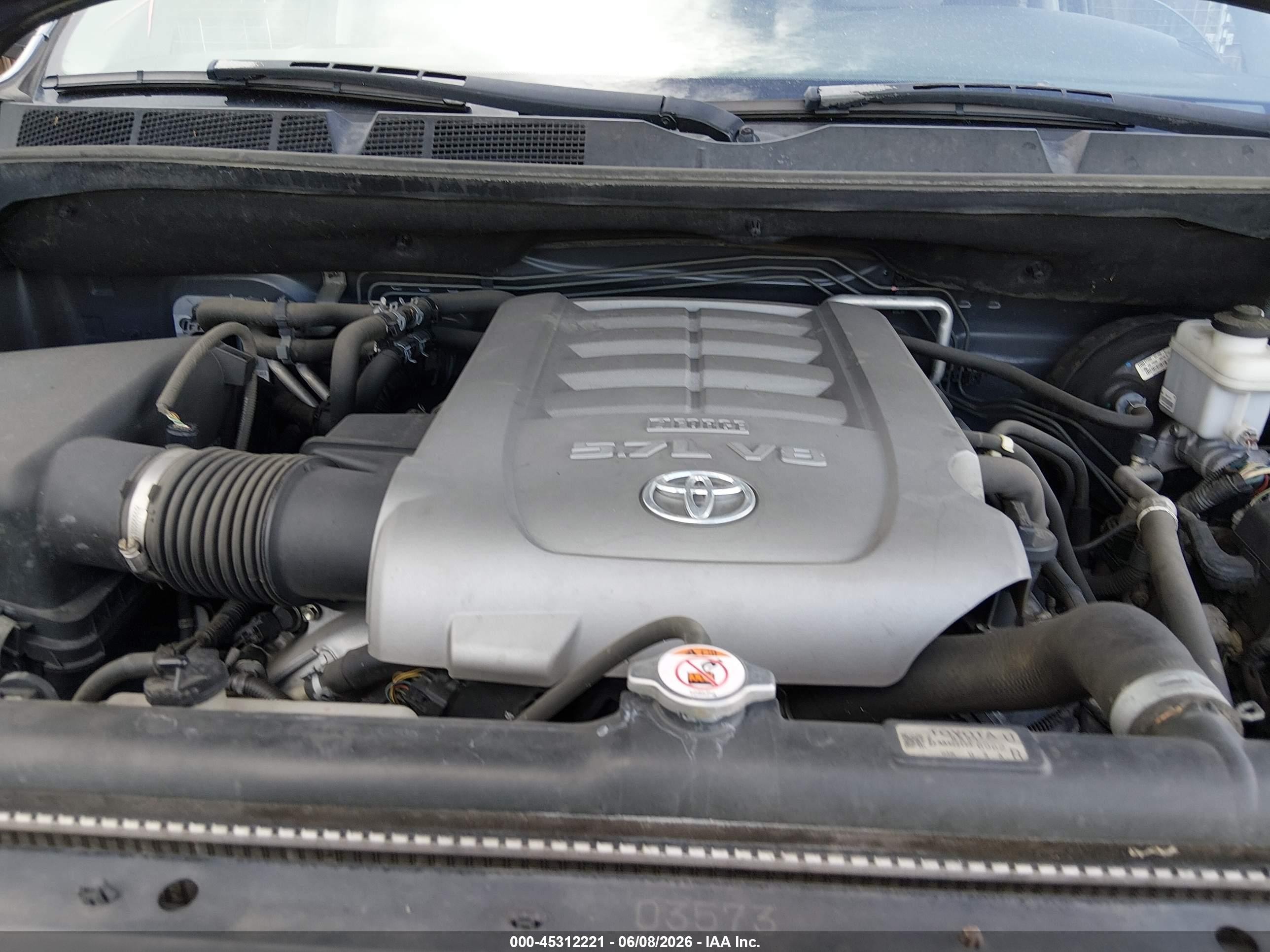 2008 Toyota Sequoia Sr5 5.7l V8 Gray vin: 5TDBY64A08S013248