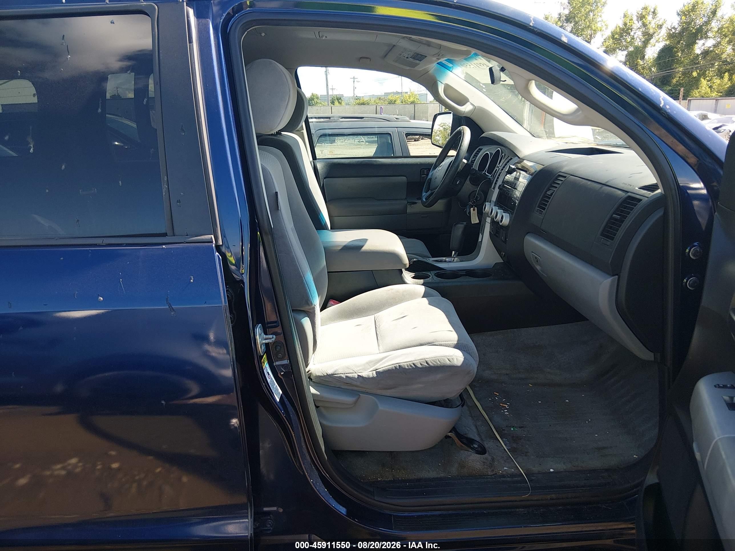 2008 Toyota Sequoia Sr5 5.7l V8 Blue vin: 5TDBY64A08S015579