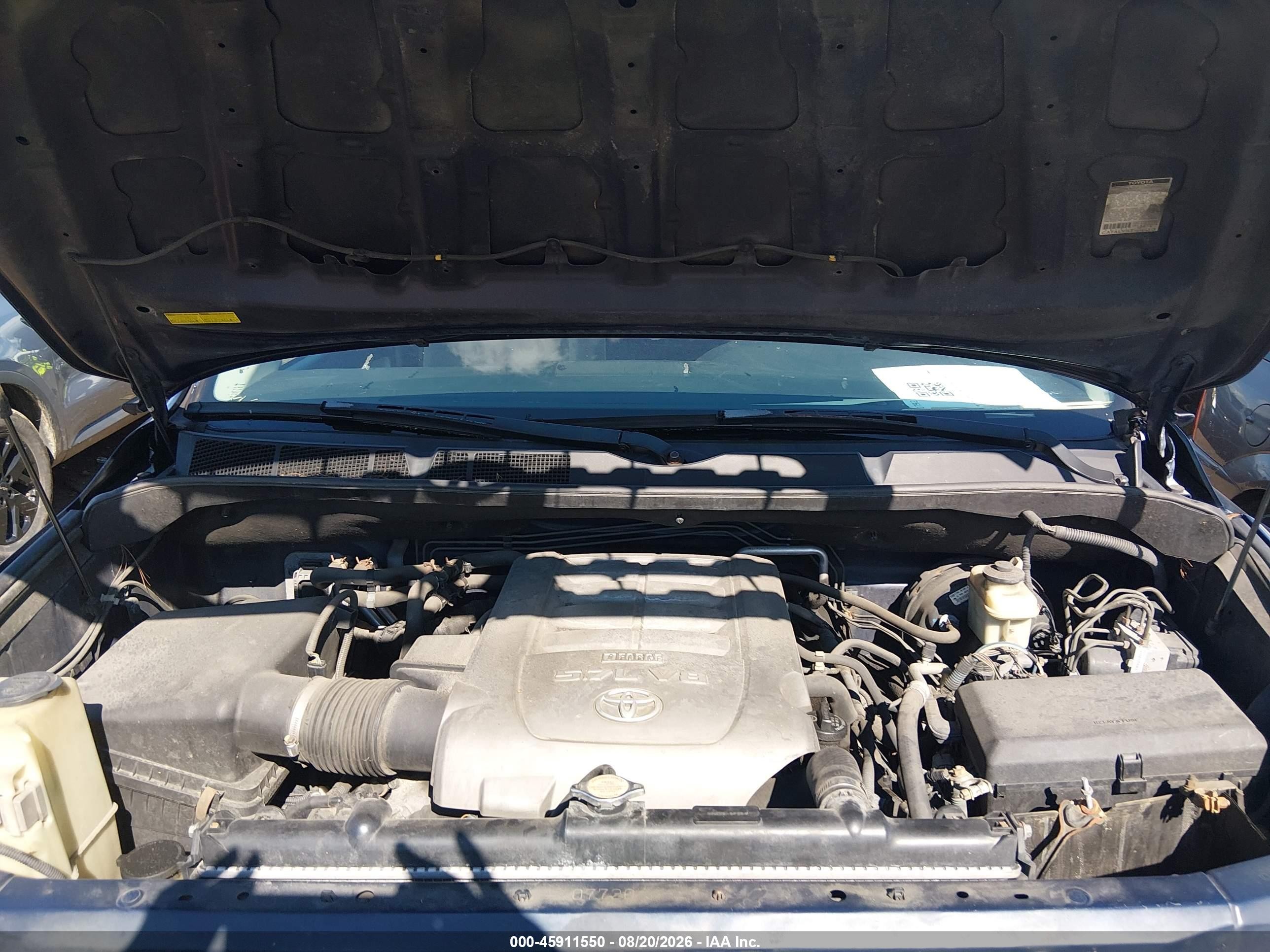 2008 Toyota Sequoia Sr5 5.7l V8 Blue vin: 5TDBY64A08S015579