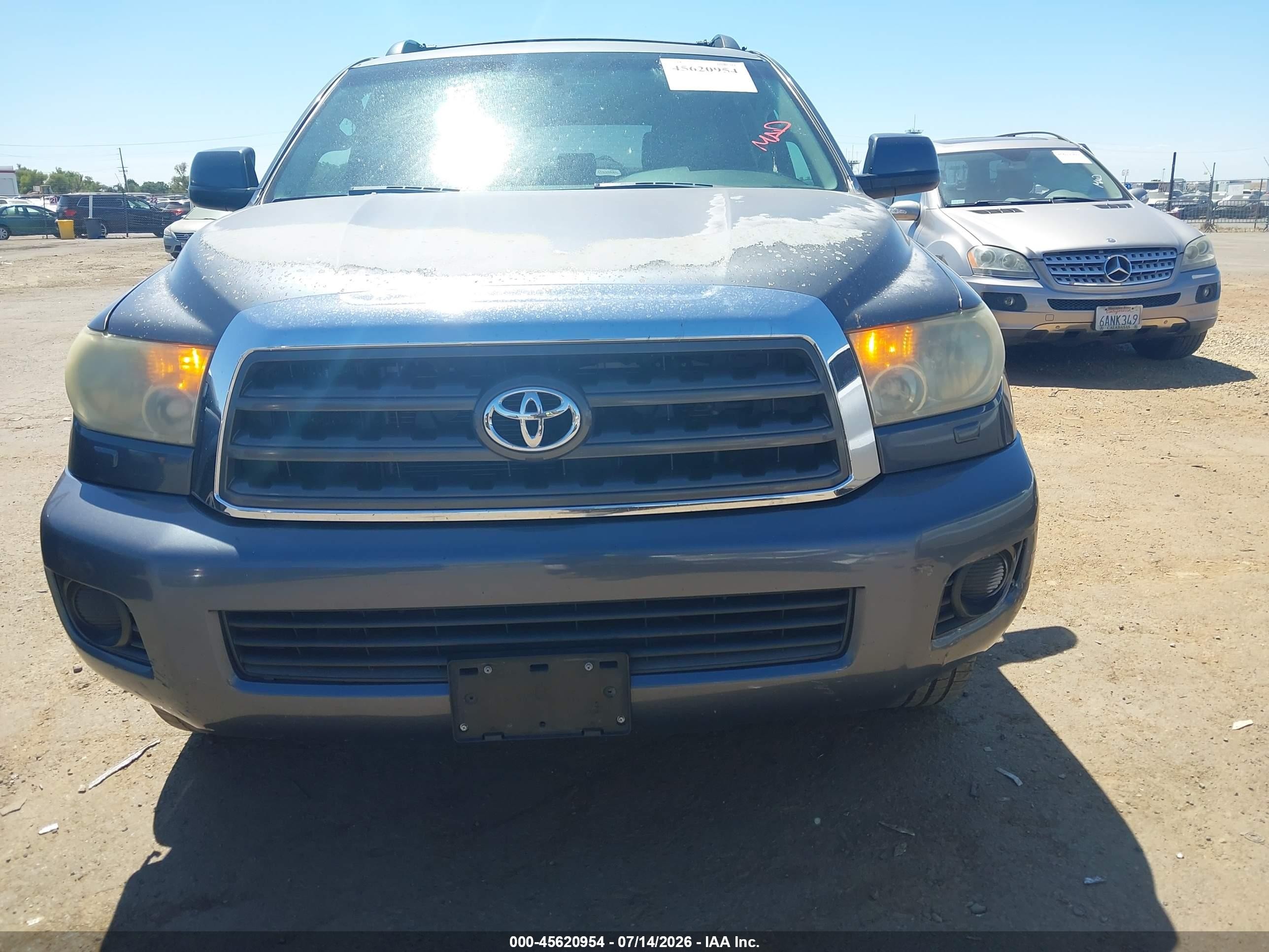 2008 Toyota Sequoia Sr5 5.7l V8 Blue vin: 5TDBY64A88S008962
