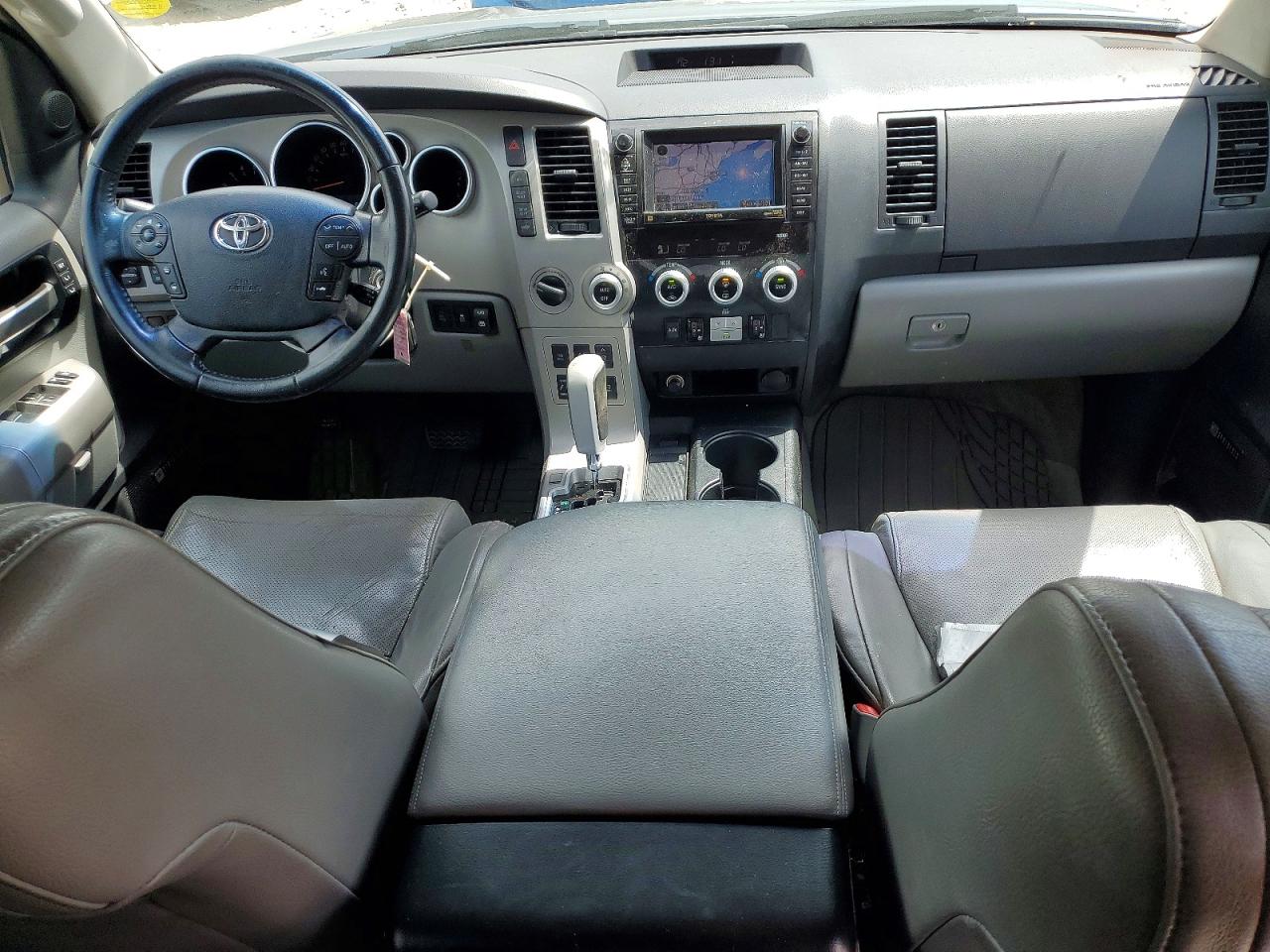 2008 Toyota Sequoia Platinum Gray vin: 5TDBY67A18S017014