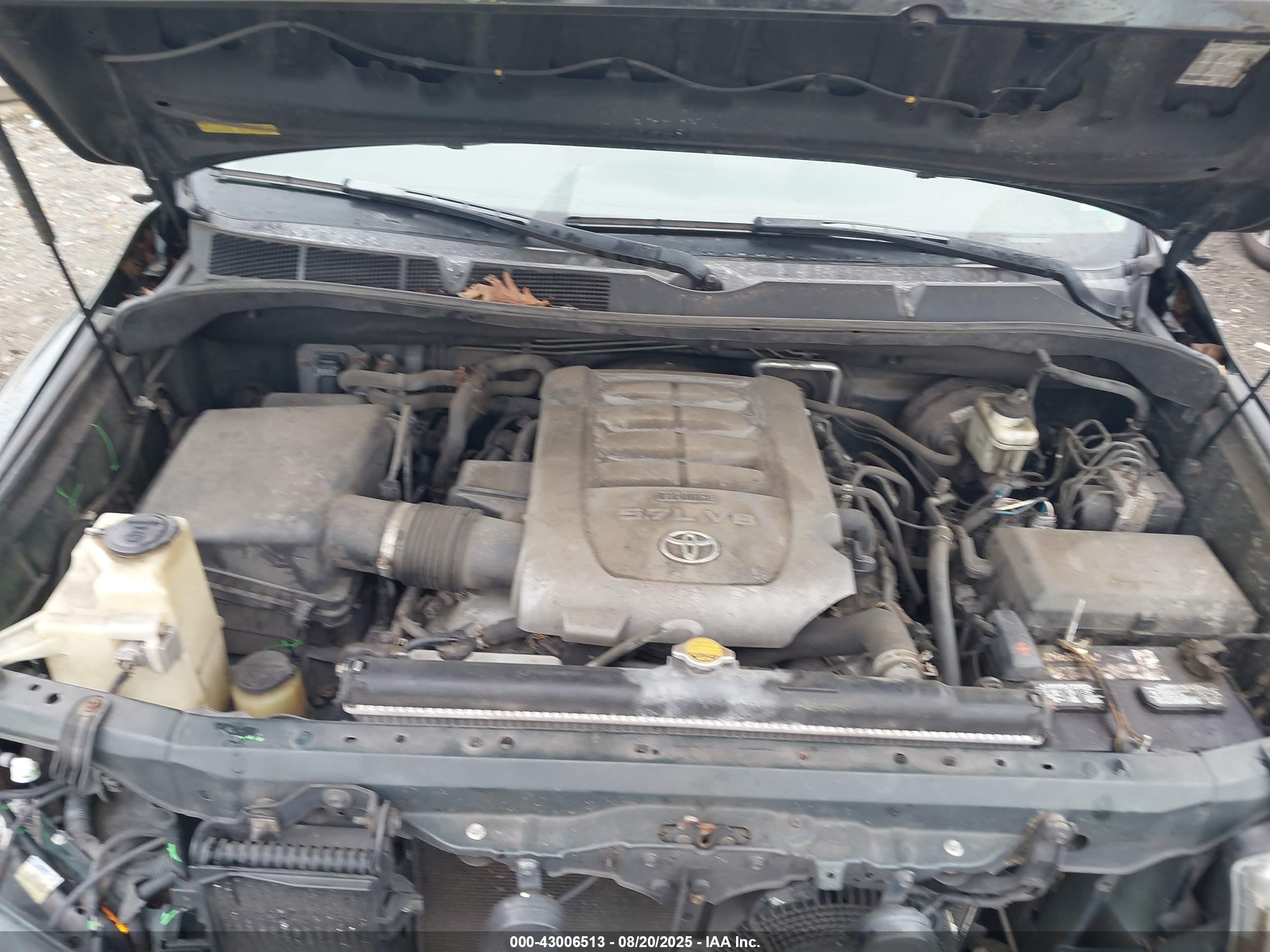 2008 Toyota Sequoia Platinum 5.7l V8 Green vin: 5TDBY67A28S015790