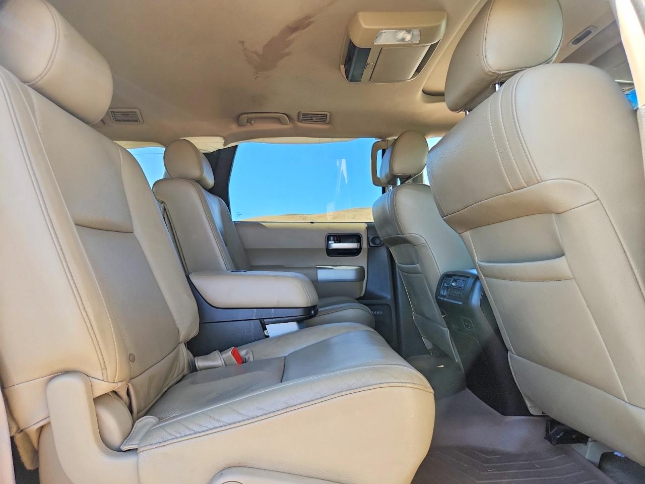 2008 Toyota Sequoia Platinum White vin: 5TDBY67A78S020998