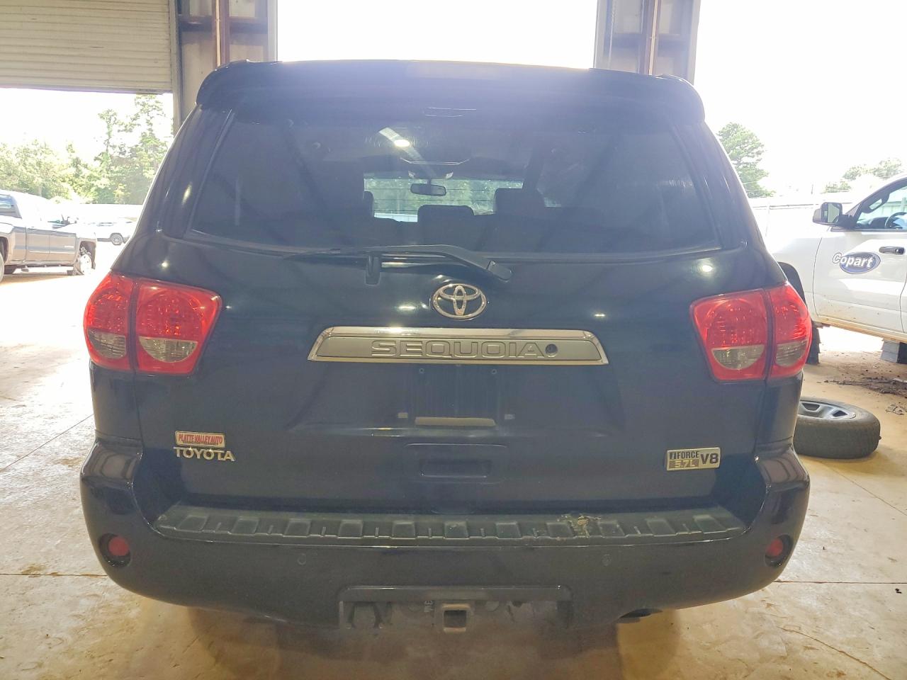 2008 Toyota Sequoia Platinum Black vin: 5TDBY67A88S008035