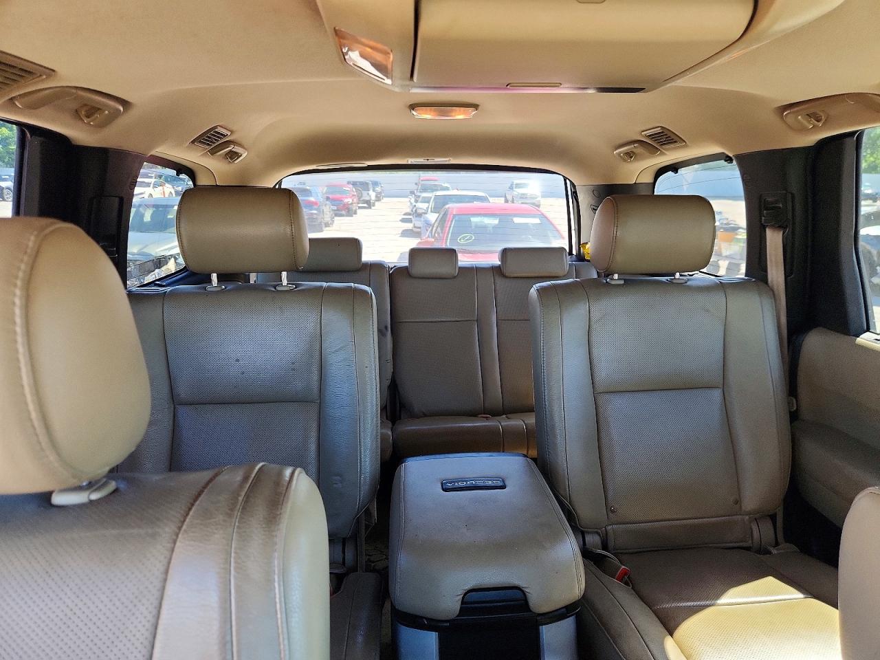 2008 Toyota Sequoia Platinum Gold vin: 5TDBY67AX8S000146