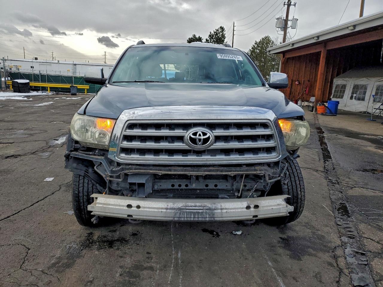 2008 Toyota Sequoia Limited Gray vin: 5TDBY68A08S000820