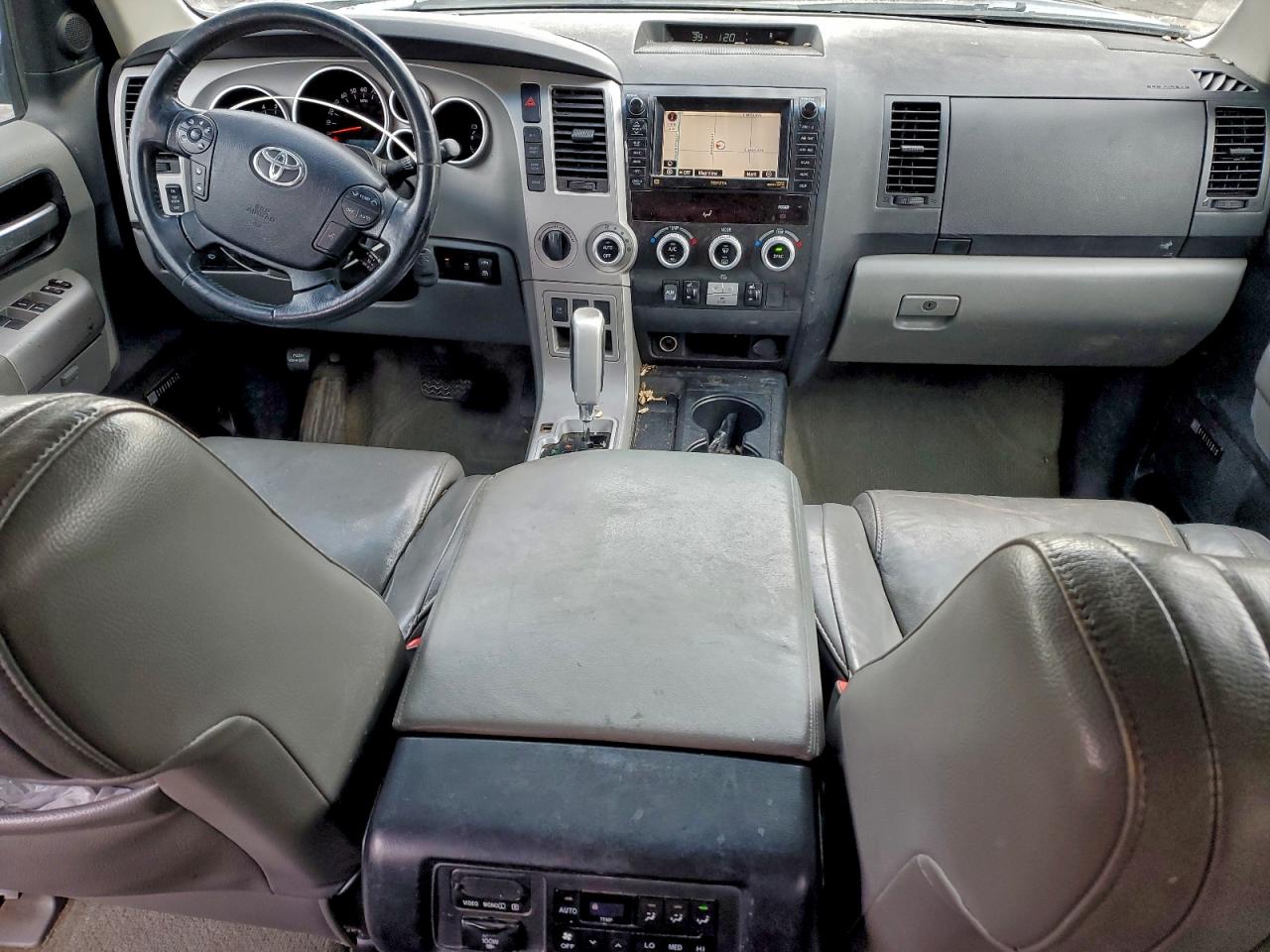 2008 Toyota Sequoia Limited Gray vin: 5TDBY68A08S000820