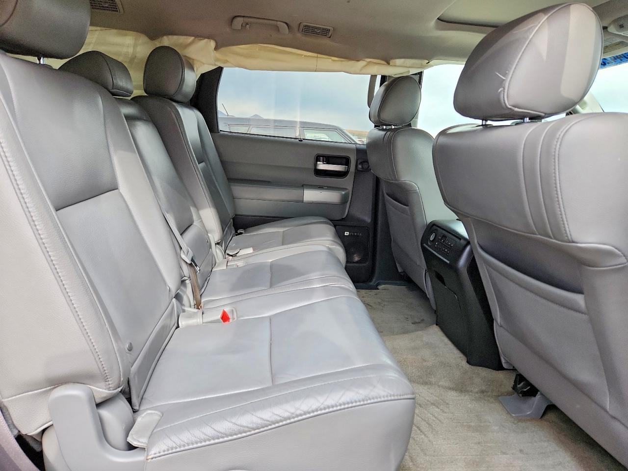 2008 Toyota Sequoia Limited Gray vin: 5TDBY68A28S017795