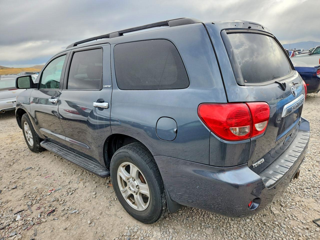 2008 Toyota Sequoia Limited Gray vin: 5TDBY68A28S017795