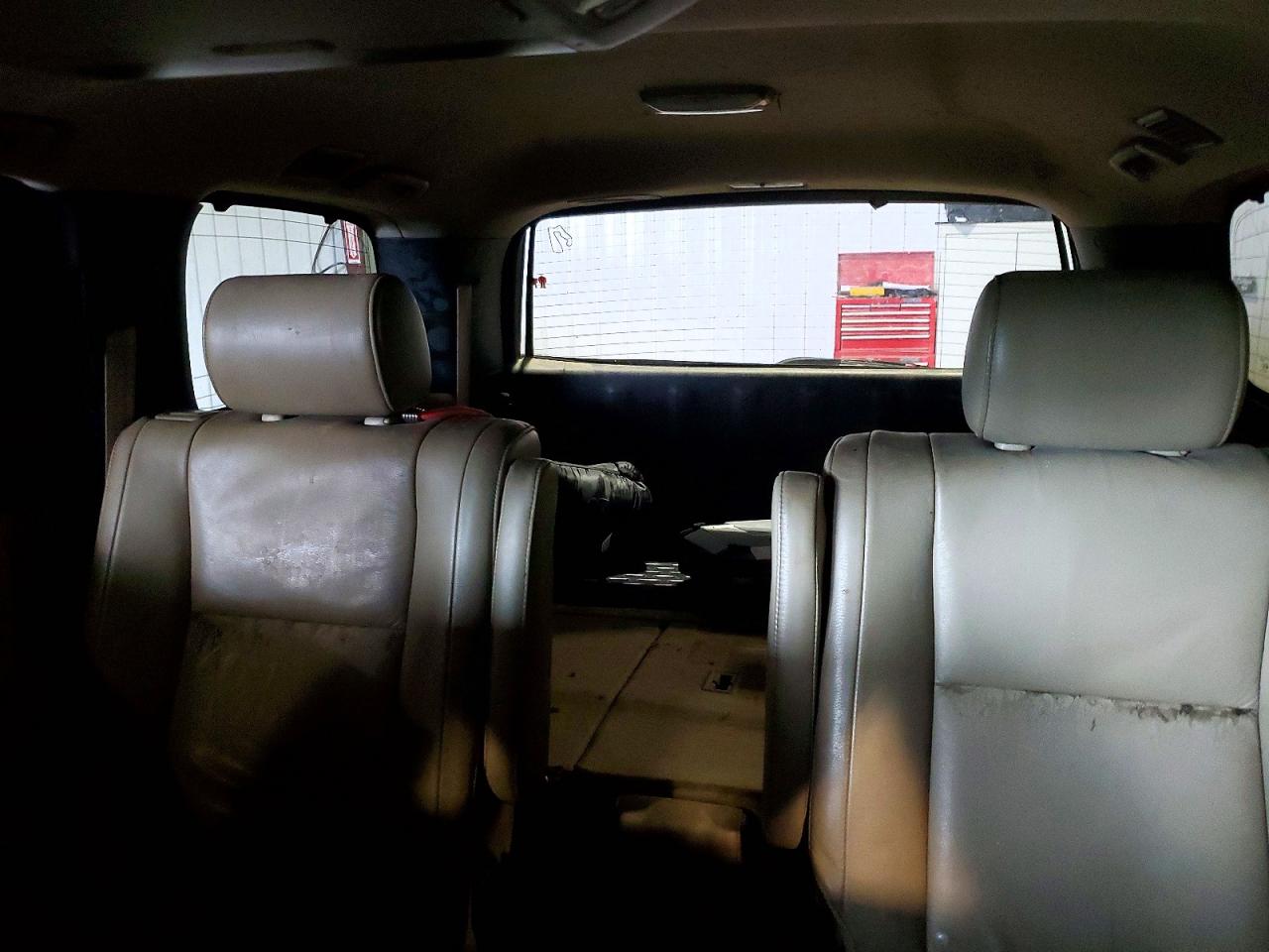 2008 Toyota Sequoia Limited Black vin: 5TDBY68A88S019227