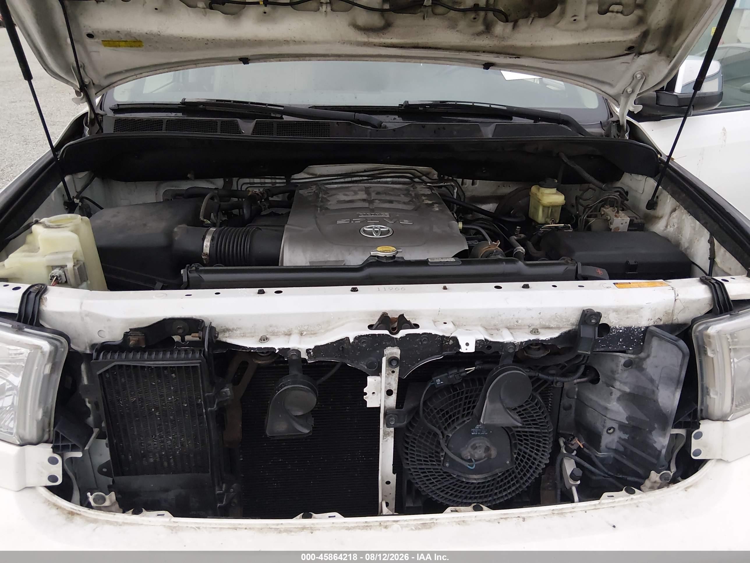 2008 Toyota Sequoia Limited 5.7l V8 Белый vin: 5TDBY68A98S006535