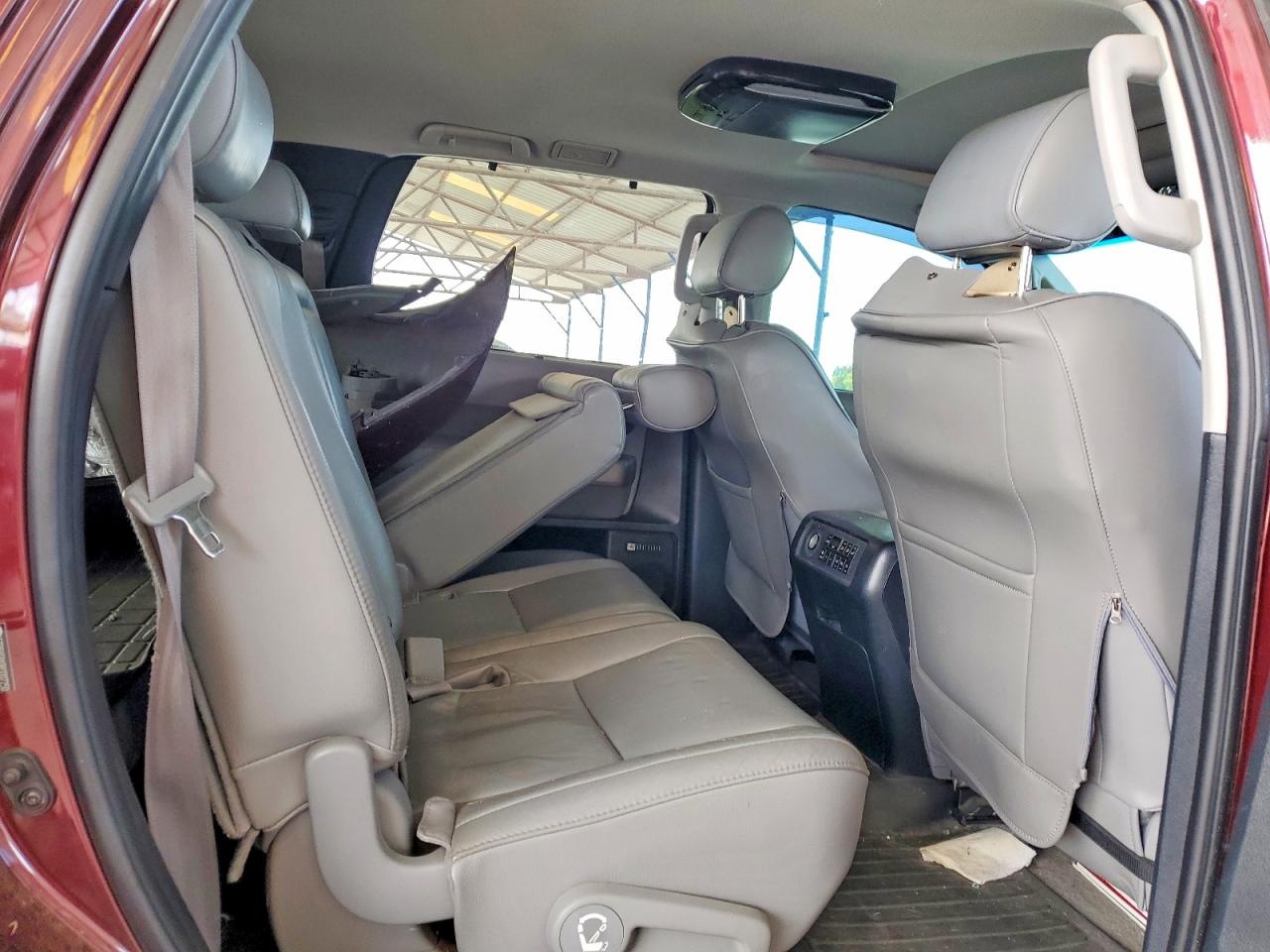 2008 Toyota Sequoia Limited Burgundy vin: 5TDBY68A98S007250
