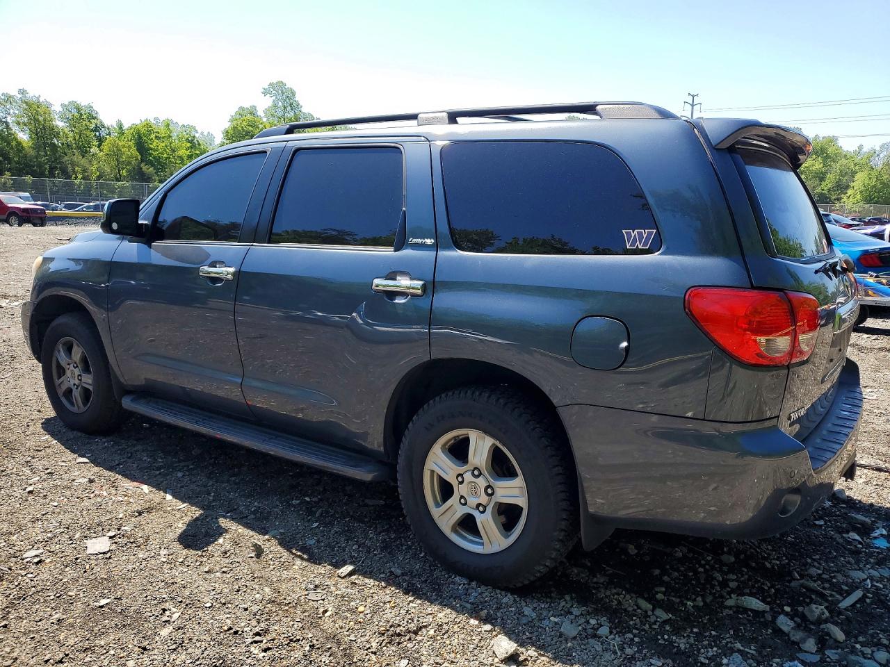 2008 Toyota Sequoia Limited Gray vin: 5TDBY68A98S018751