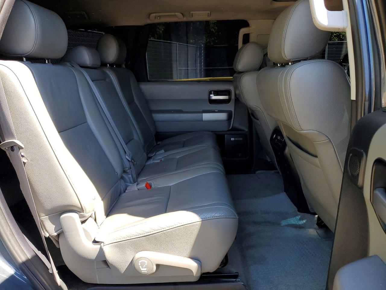 2008 Toyota Sequoia Limited Gray vin: 5TDBY68A98S018751