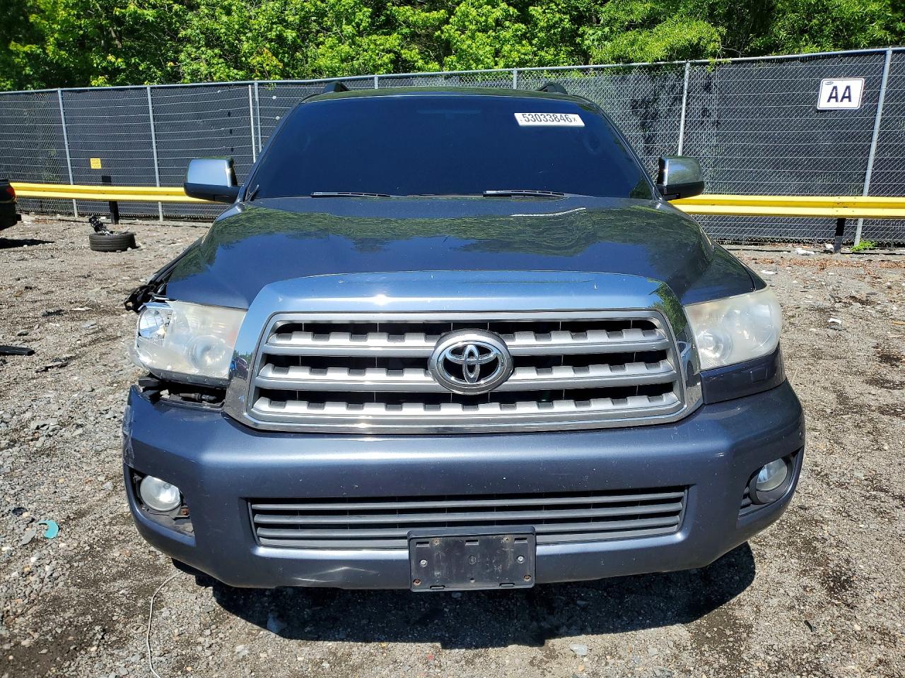 2008 Toyota Sequoia Limited Gray vin: 5TDBY68A98S018751