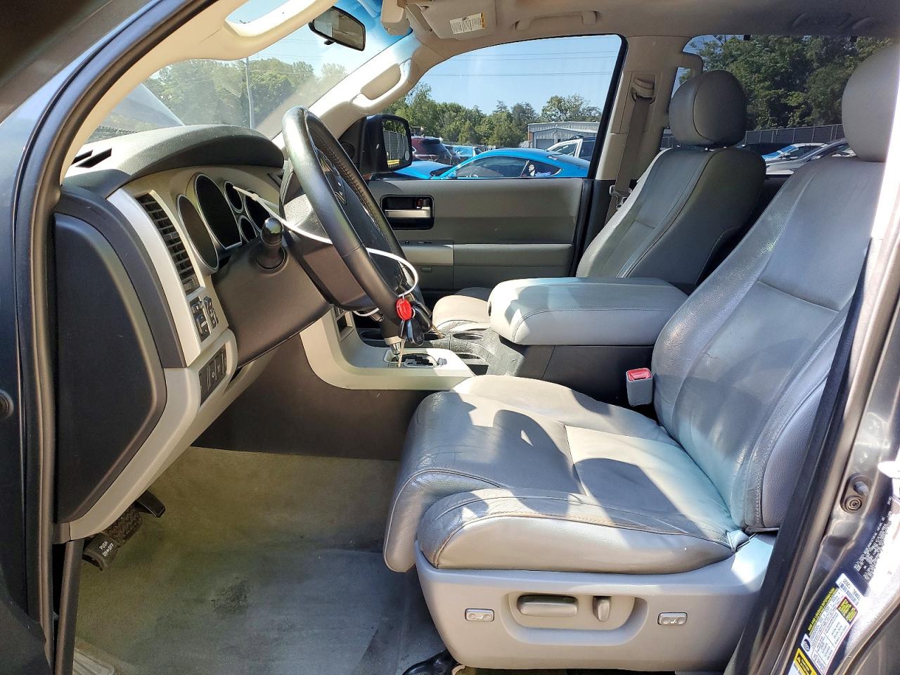 2008 Toyota Sequoia Limited Gray vin: 5TDBY68A98S018751