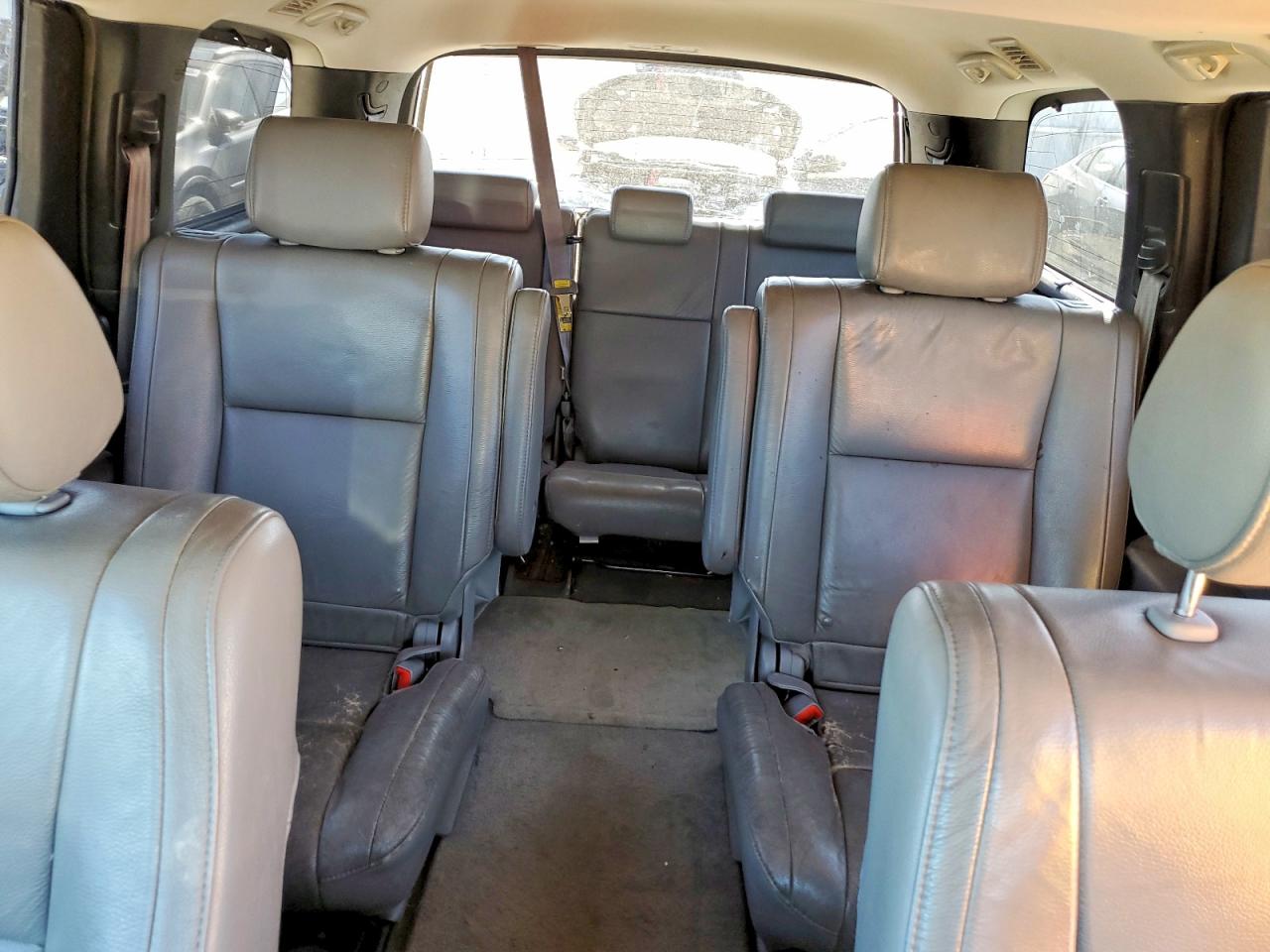 2008 Toyota Sequoia Limited Black vin: 5TDBY68AX8S012280