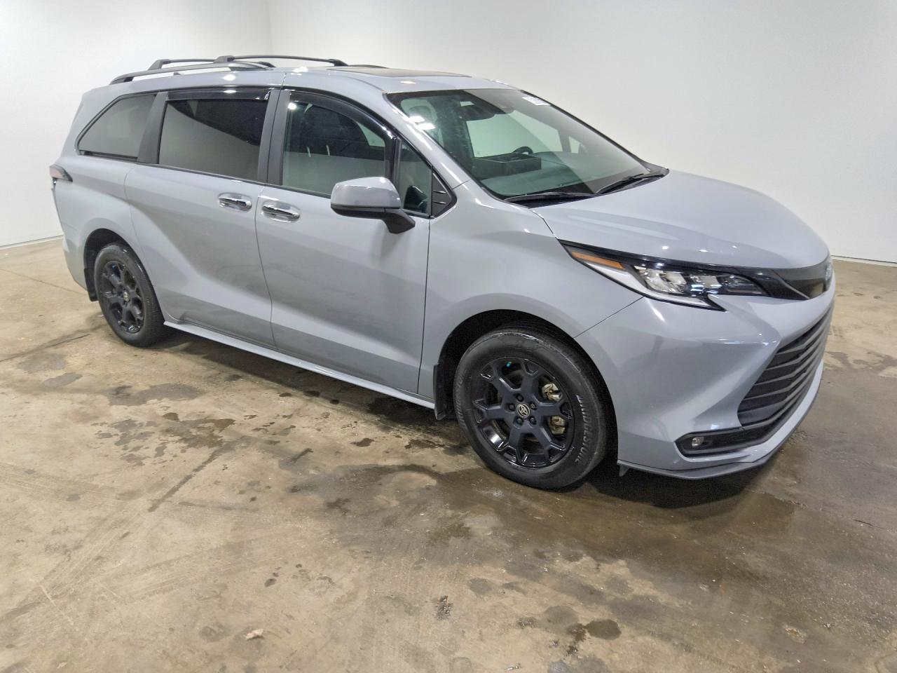 2025 Toyota Sienna Woodland Edition Gray vin: 5TDCSKFC9SS176307