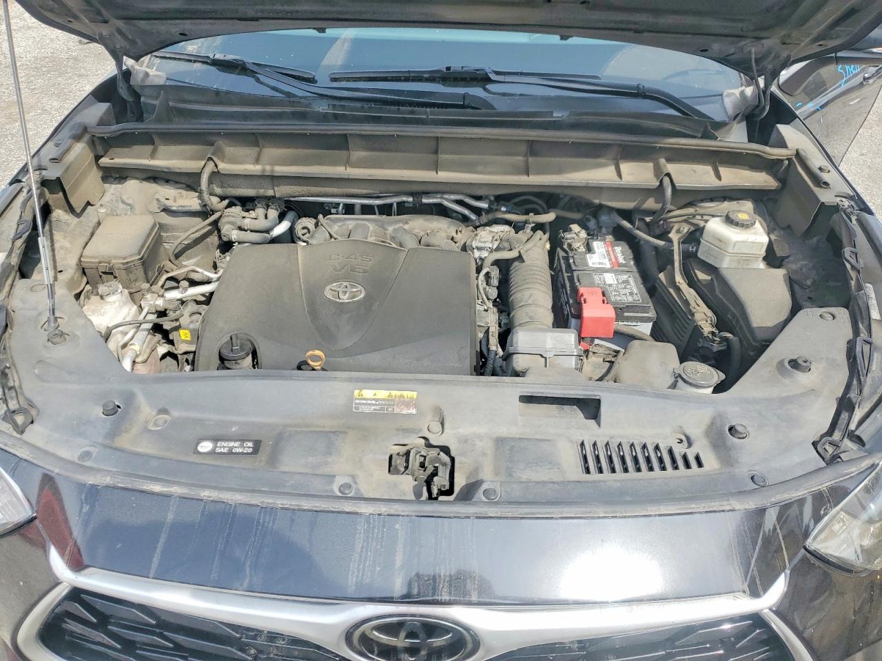 2021 Toyota Highlander L Black vin: 5TDCZRAH5MS517499