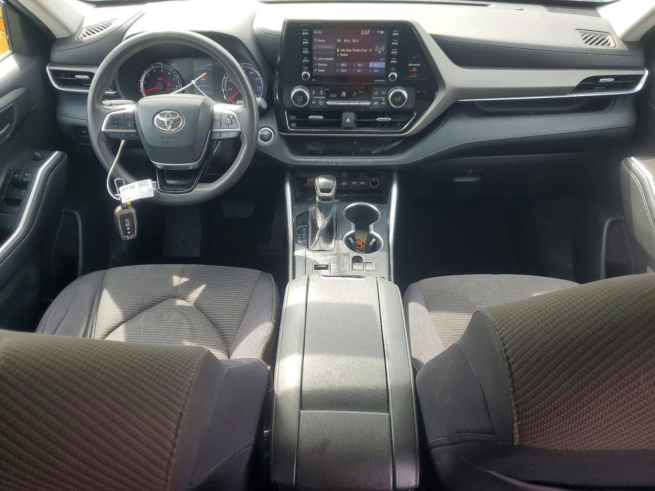 2021 Toyota Highlander L Black vin: 5TDCZRAH5MS517499