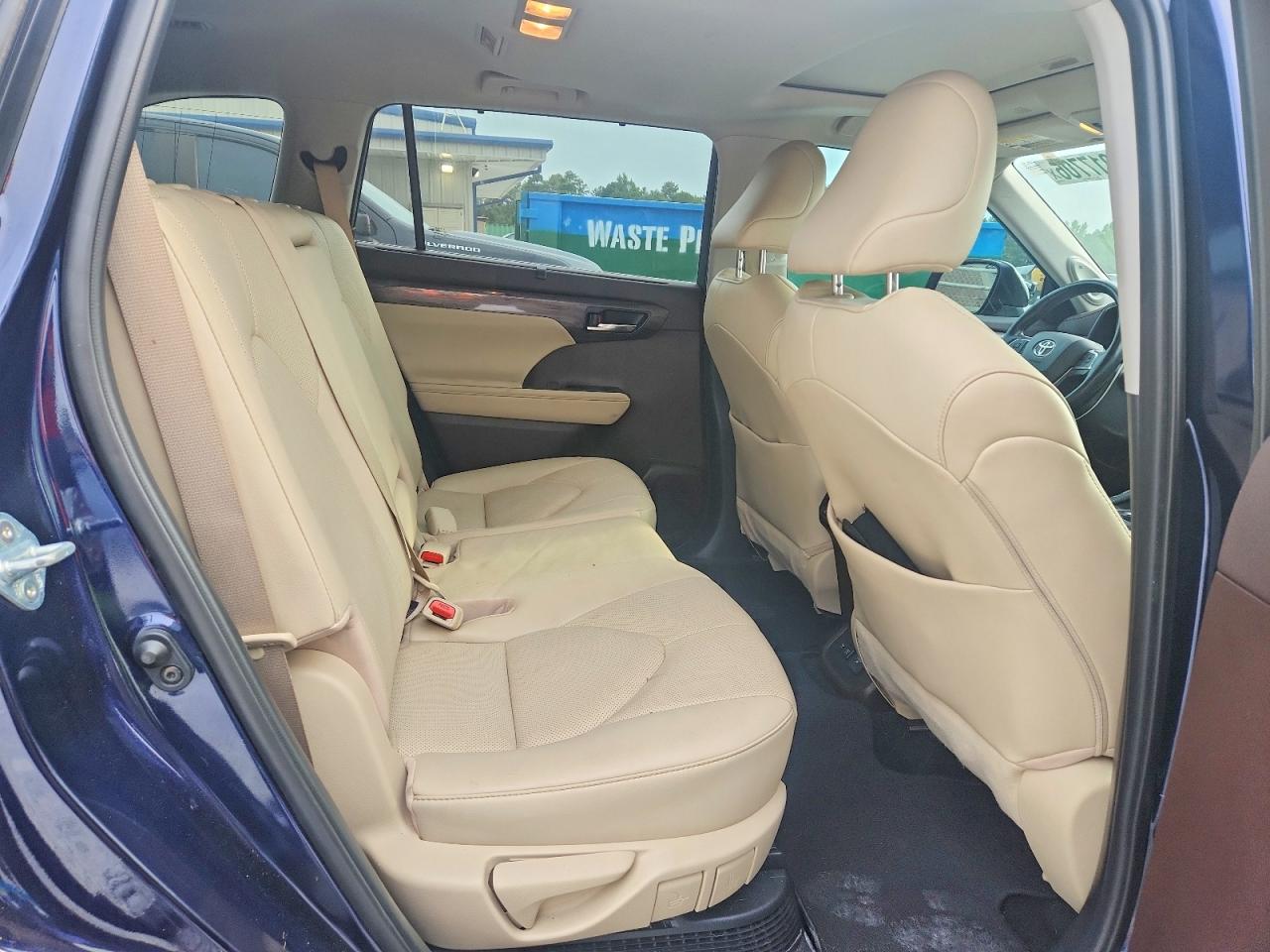 2021 Toyota Highlander Hybrid Limited Blue vin: 5TDDBRCH0MS528075