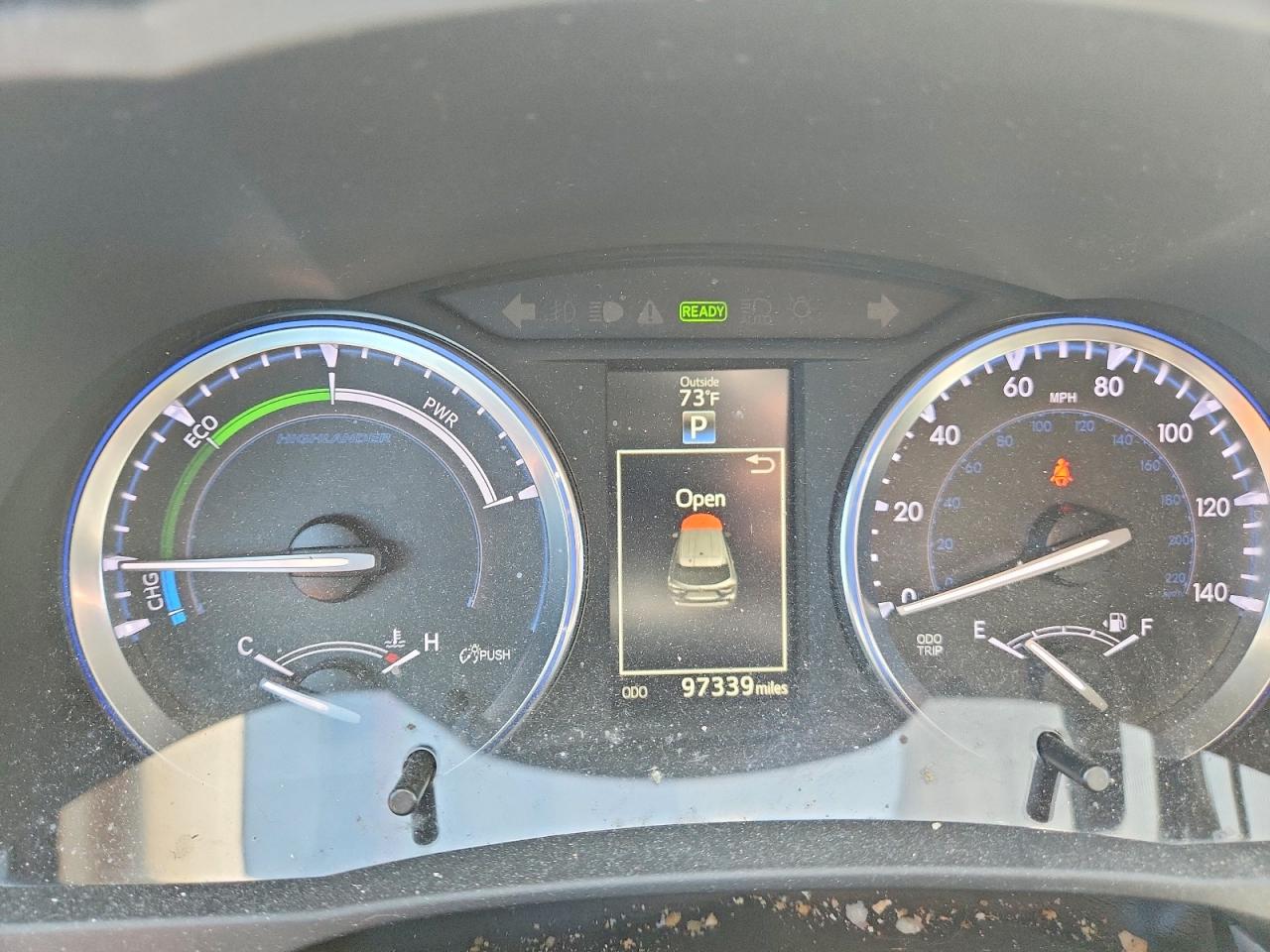 2015 Toyota Highlander Hybrid Limited Белый vin: 5TDDCRFHXFS011569