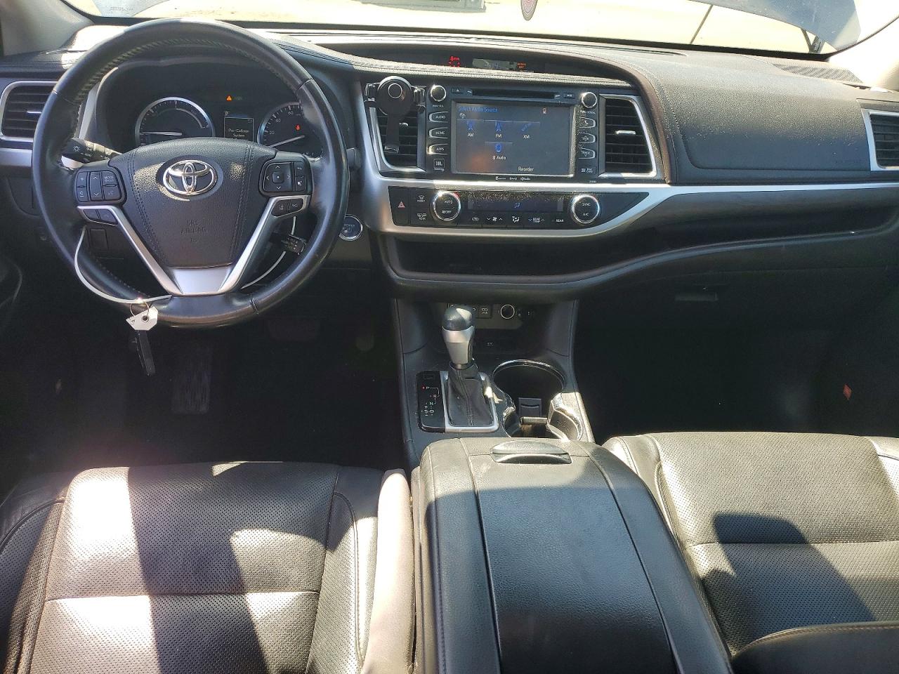 2017 Toyota Highlander Hybrid Limited Blue vin: 5TDDGRFH3HS023716
